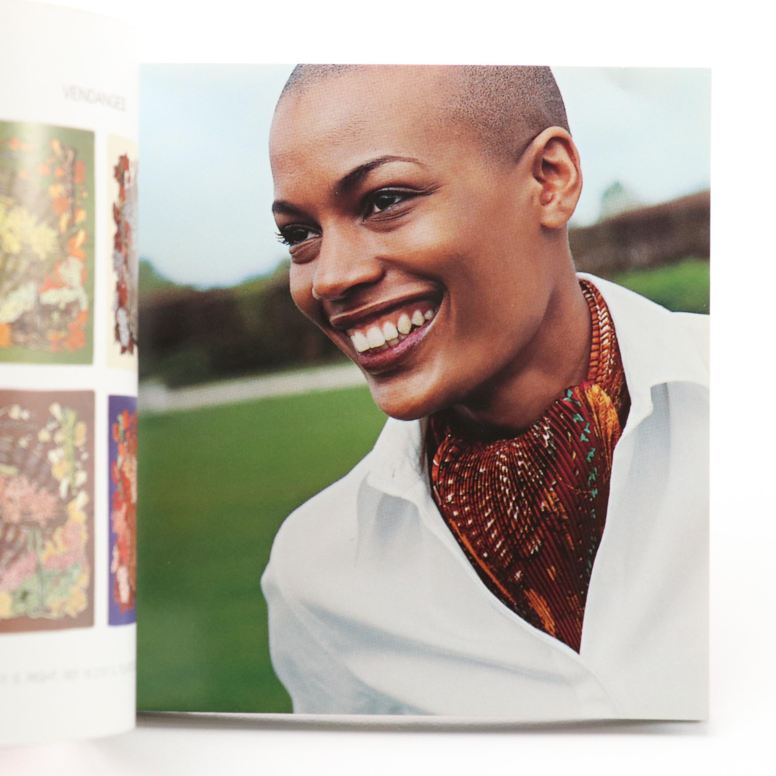 Hermès Silver-Tone Scarf Ring in Box, with Fall/Winter 2001/2002 Scarf Booklet