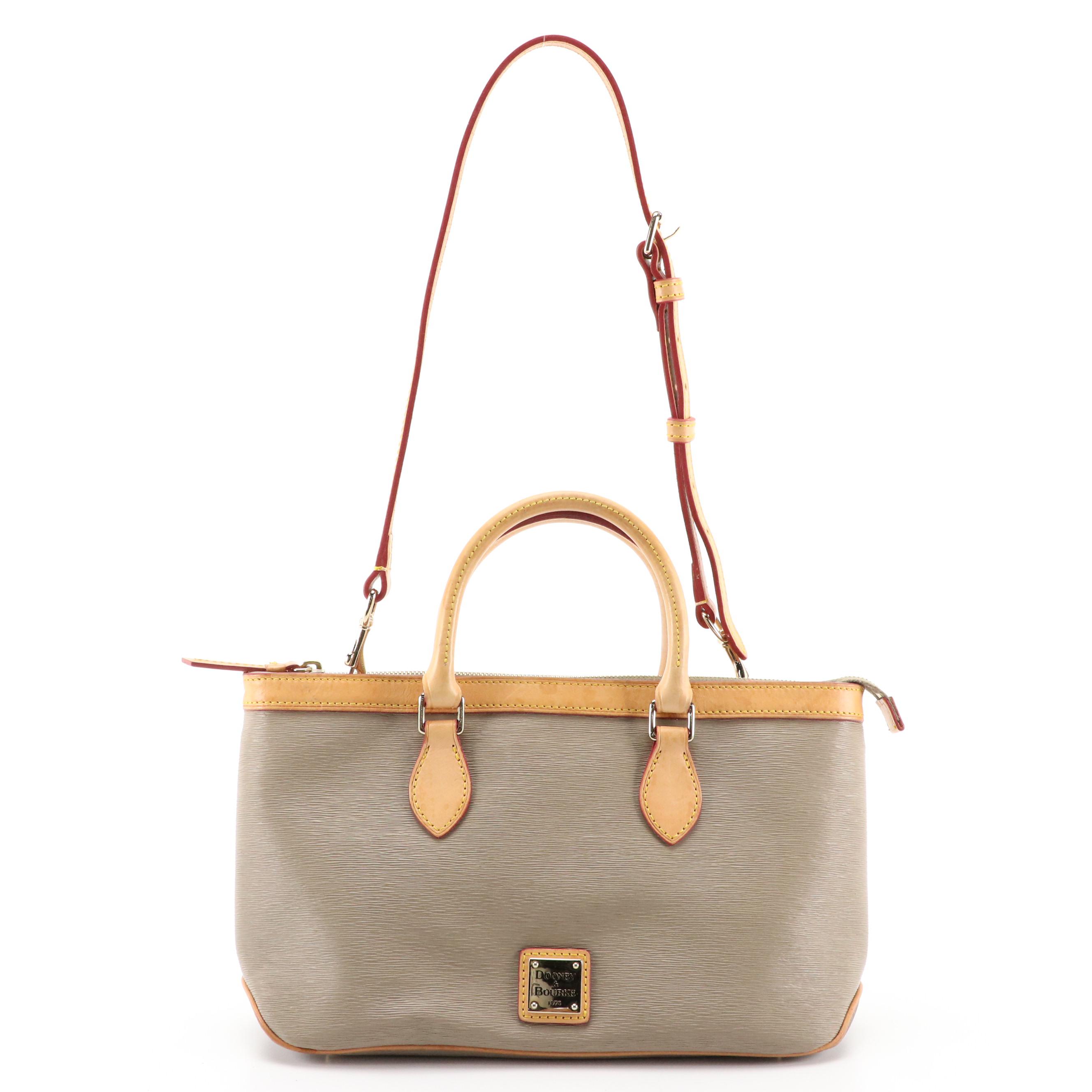 Michael Kors Logo Shoulder Bag, with Dooney & Bourke Textured Leather 2-Way Tote