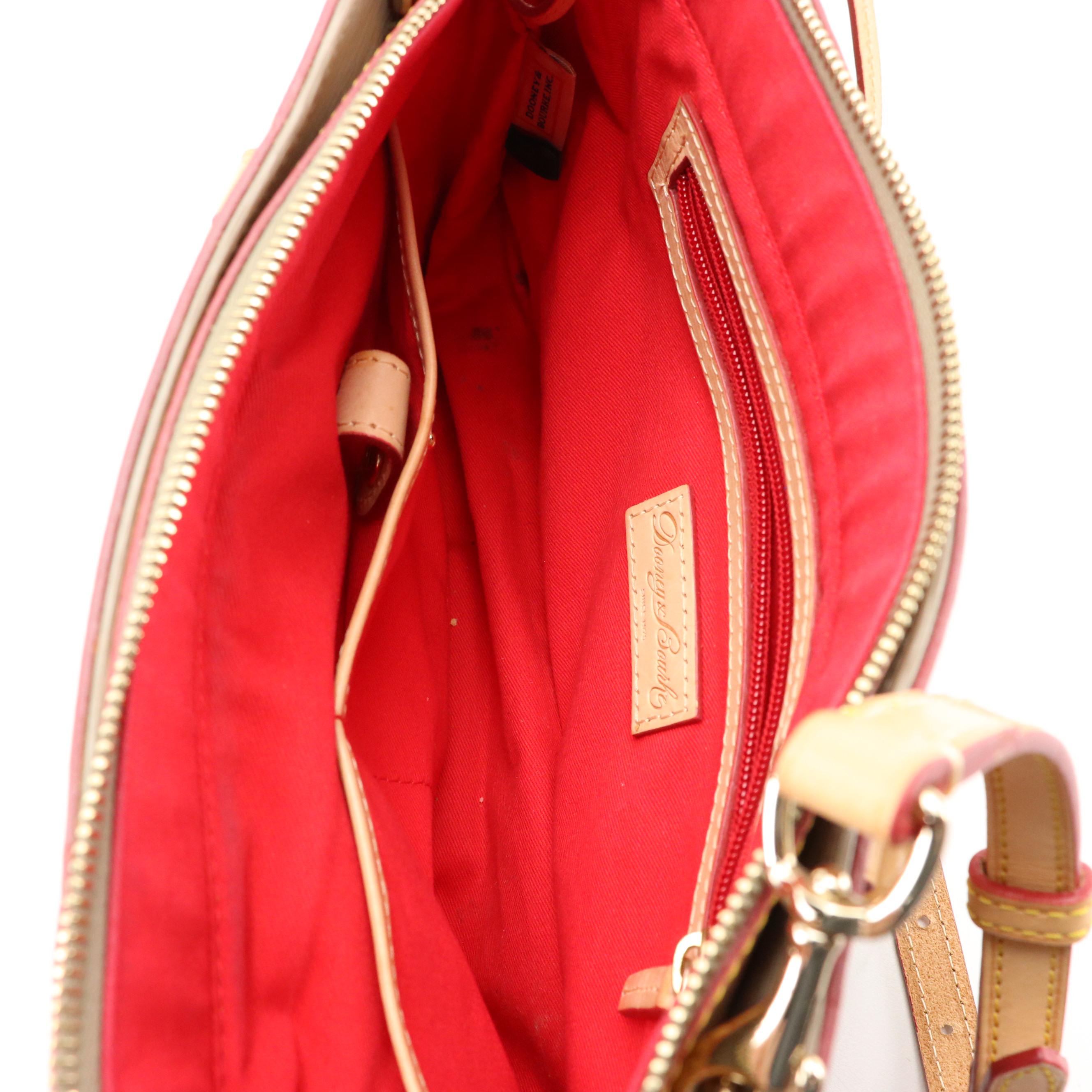 Michael Kors Logo Shoulder Bag, with Dooney & Bourke Textured Leather 2-Way Tote