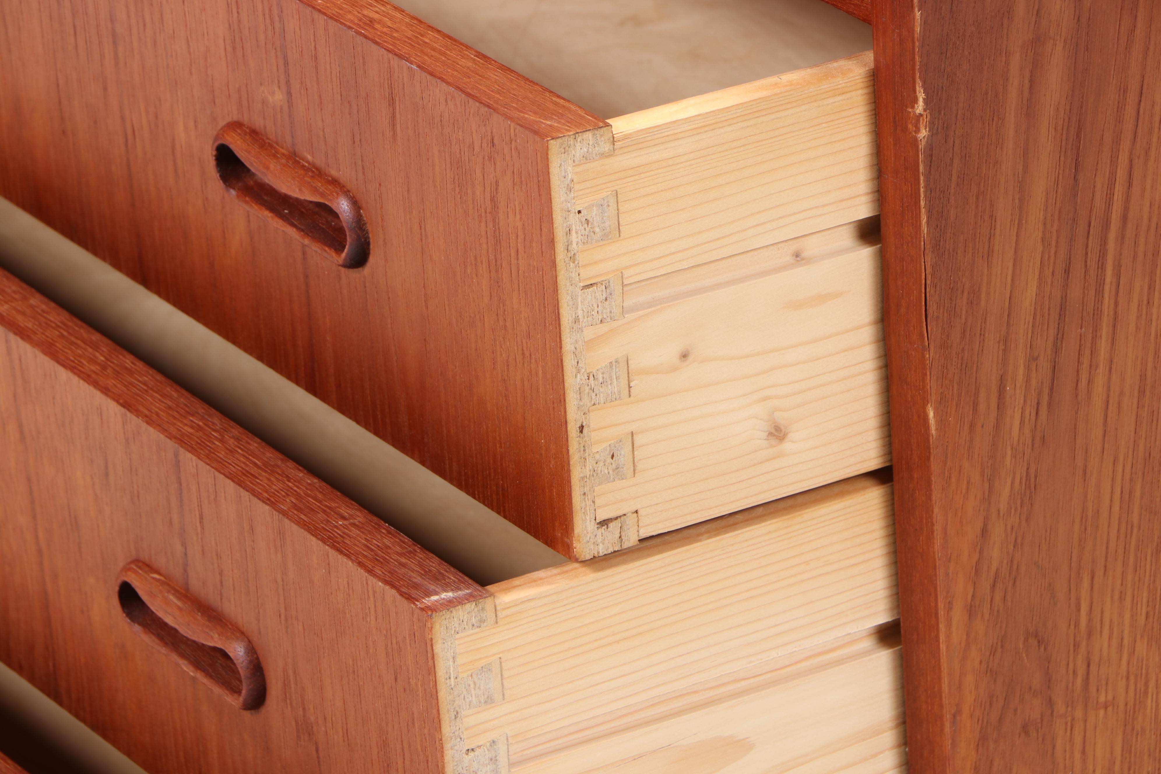 Danish Modern Teak Secretary, Circa 1960