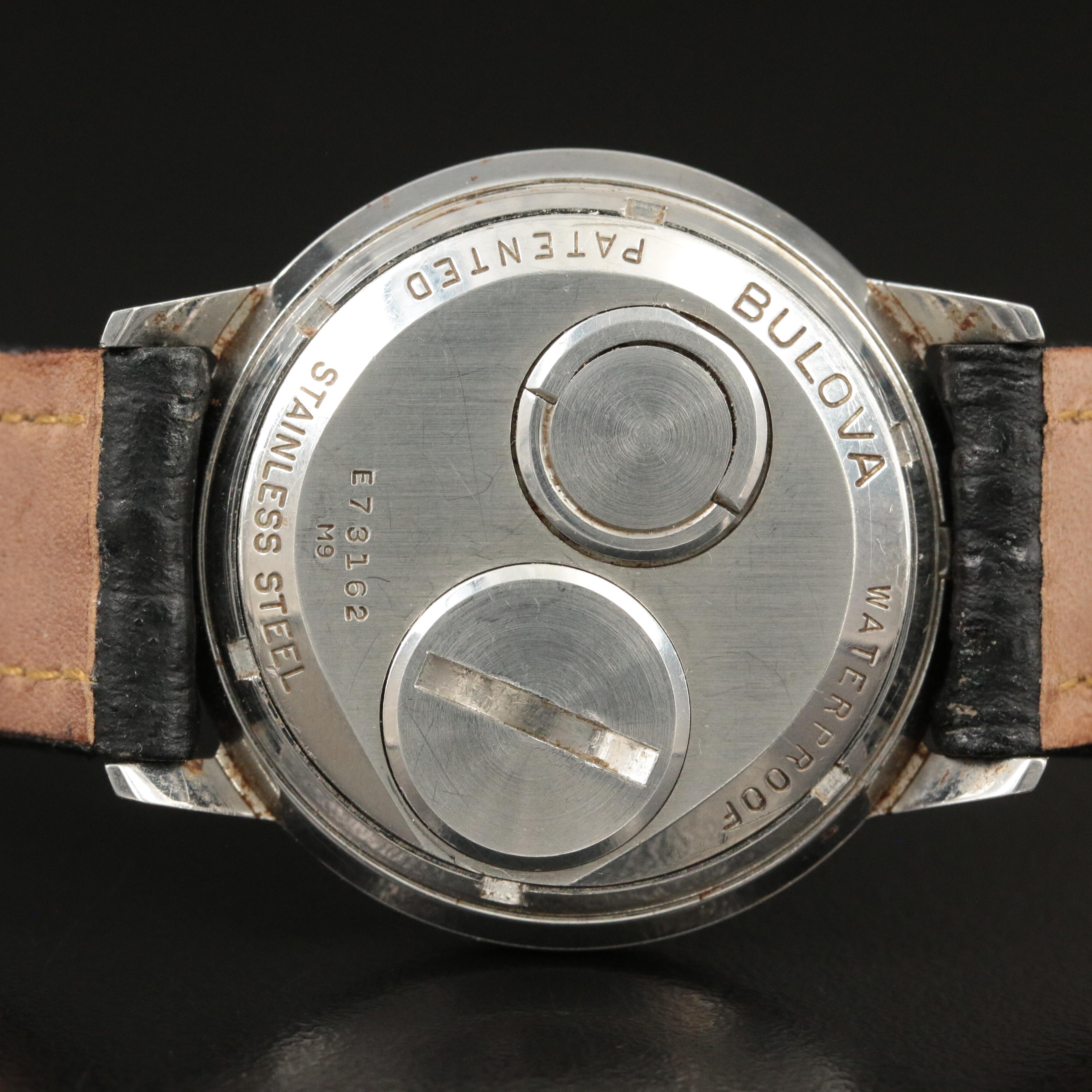 1969 Bulova Accutron Stainless Steel Watch