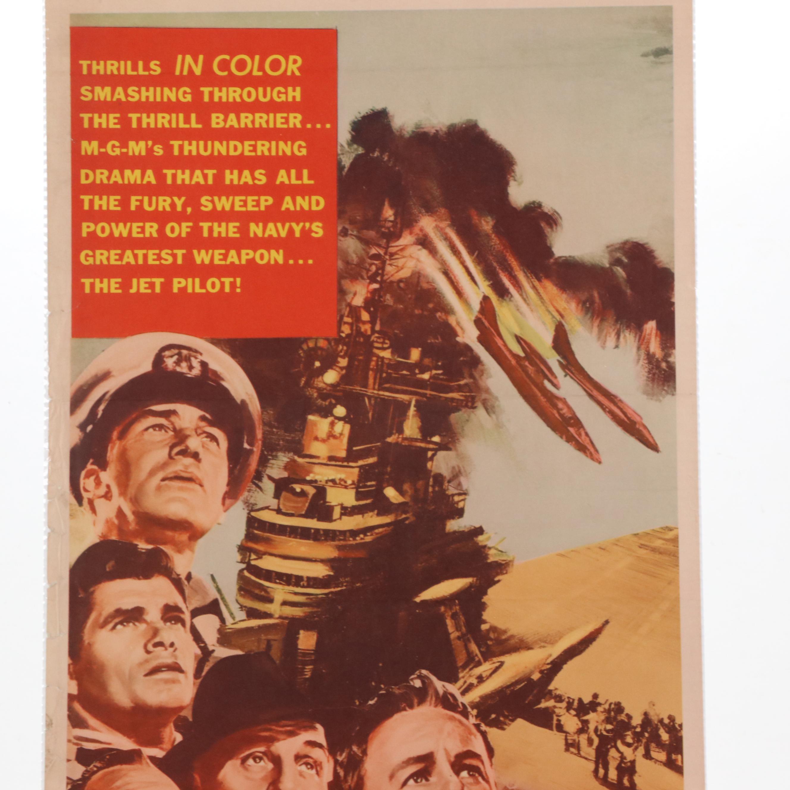 "Men of the Fighting Lady" Movie Poster, 1954