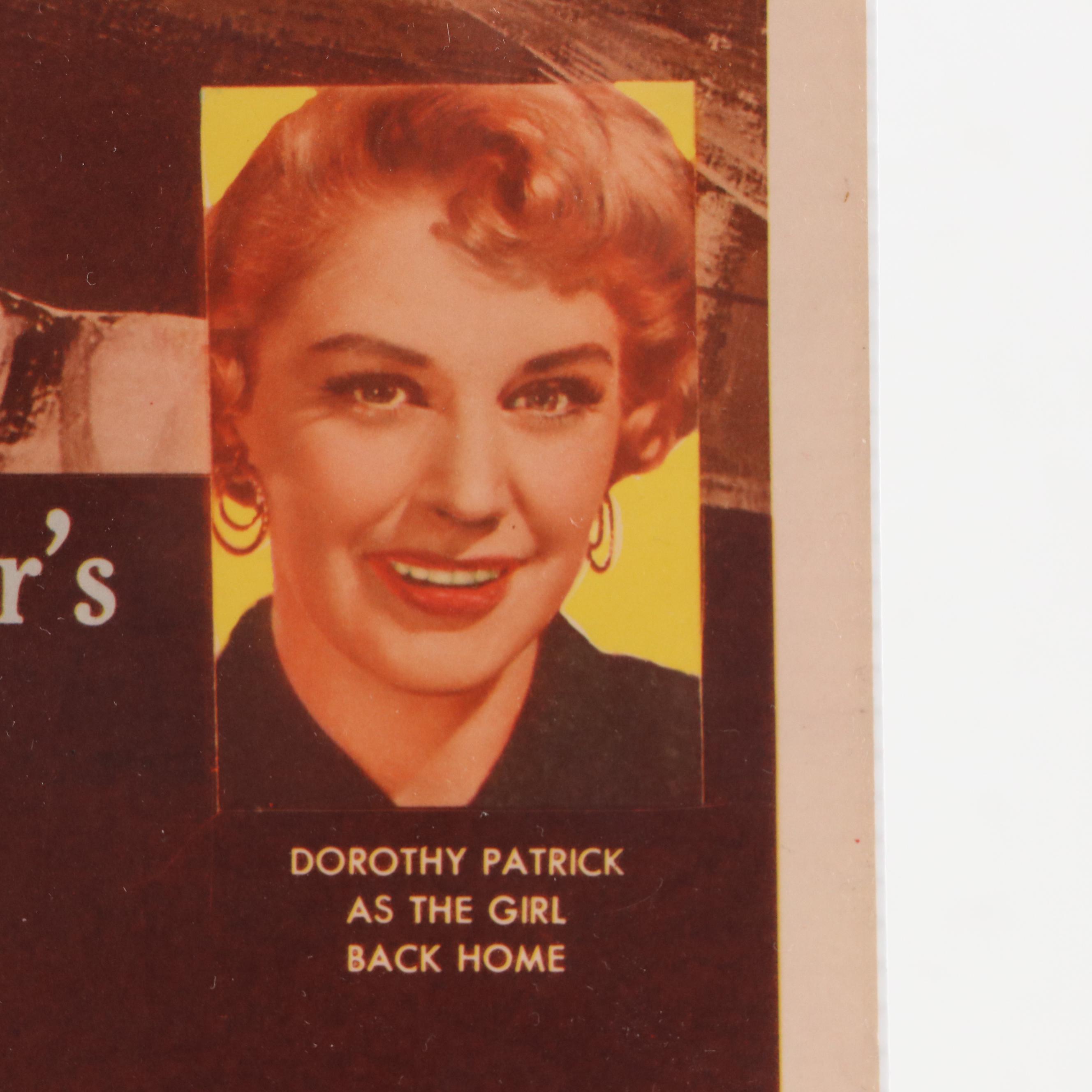 "Men of the Fighting Lady" Movie Poster, 1954