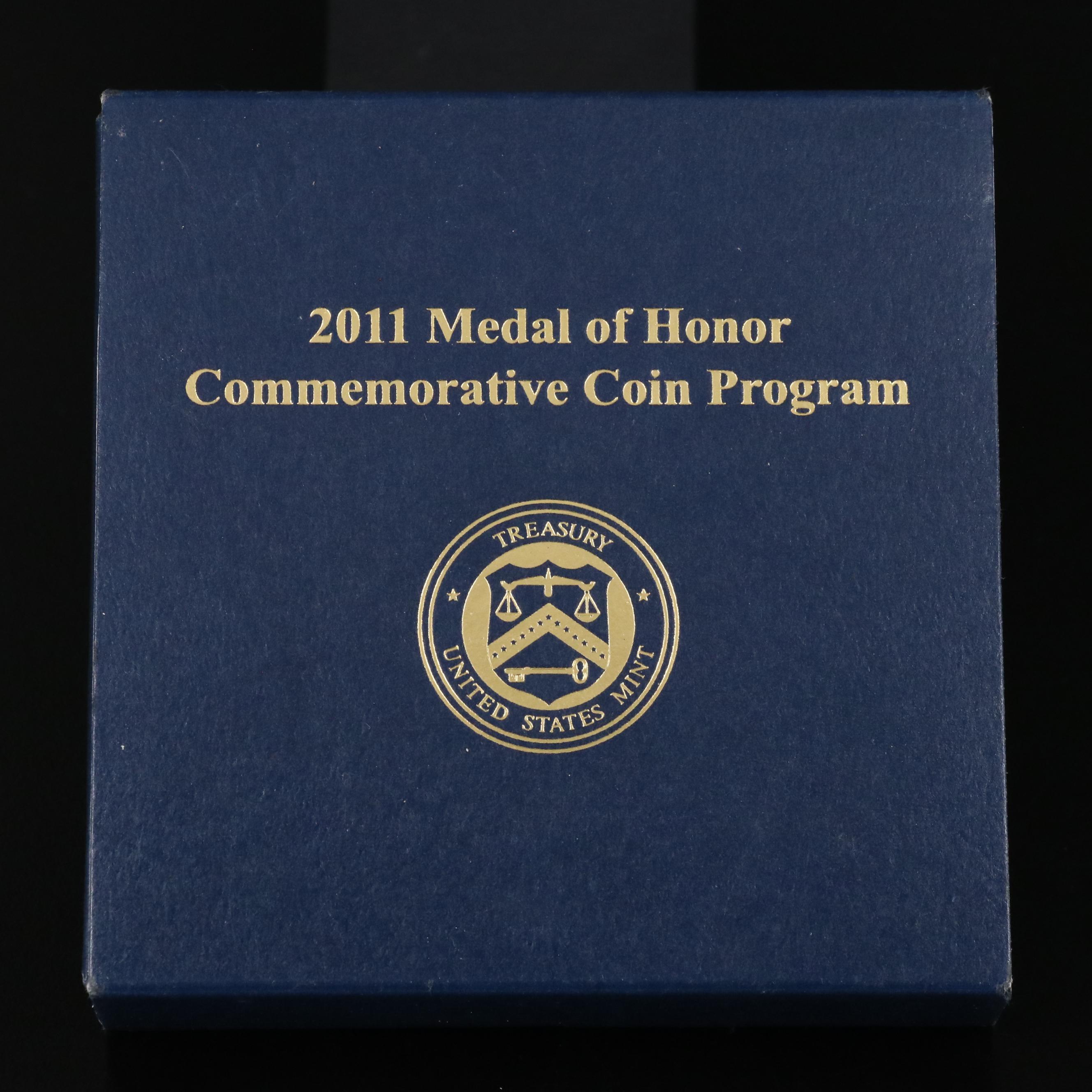 2011-W Medal of Honor $5 Gold Commemorative Proof Coin