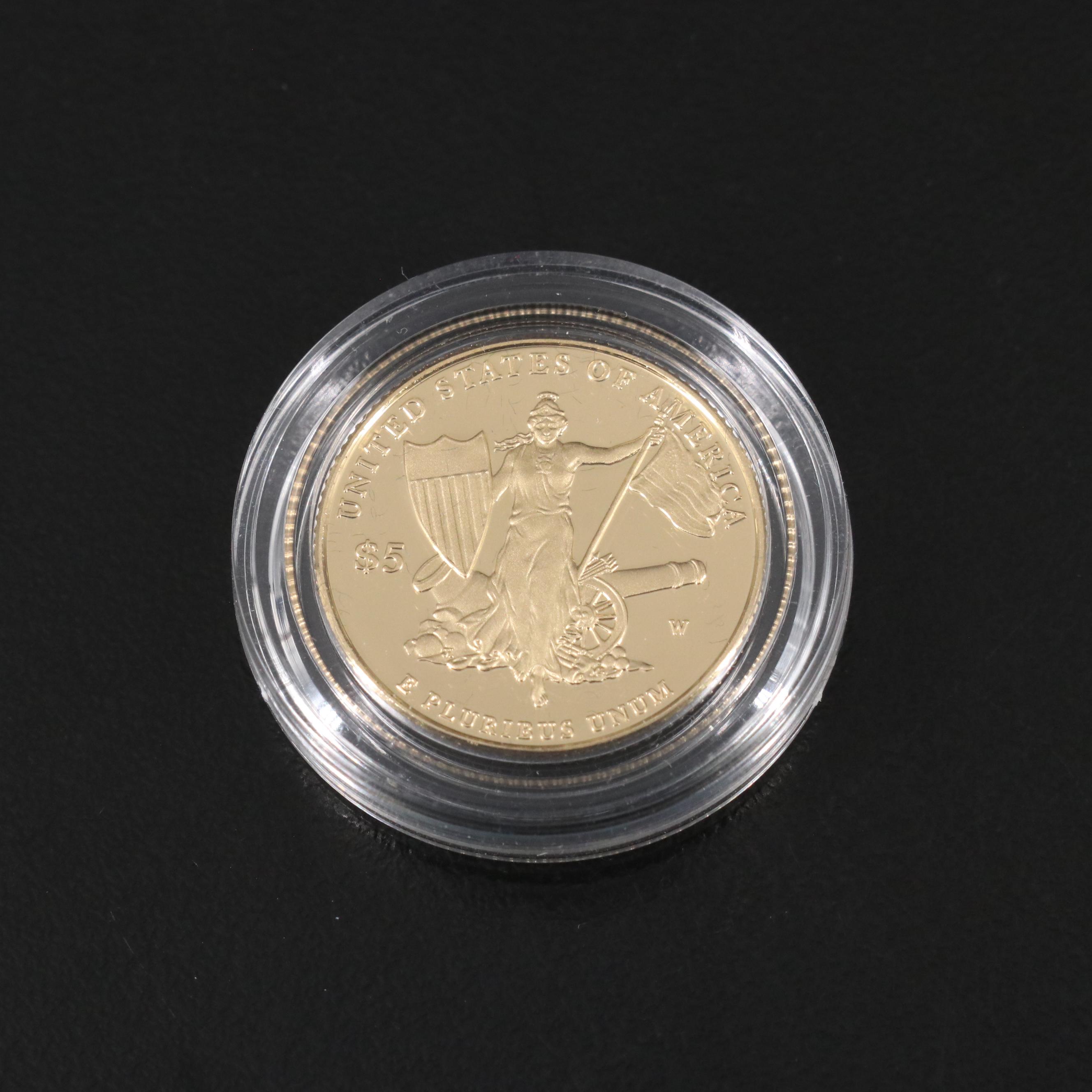 2011-W Medal of Honor $5 Gold Commemorative Proof Coin