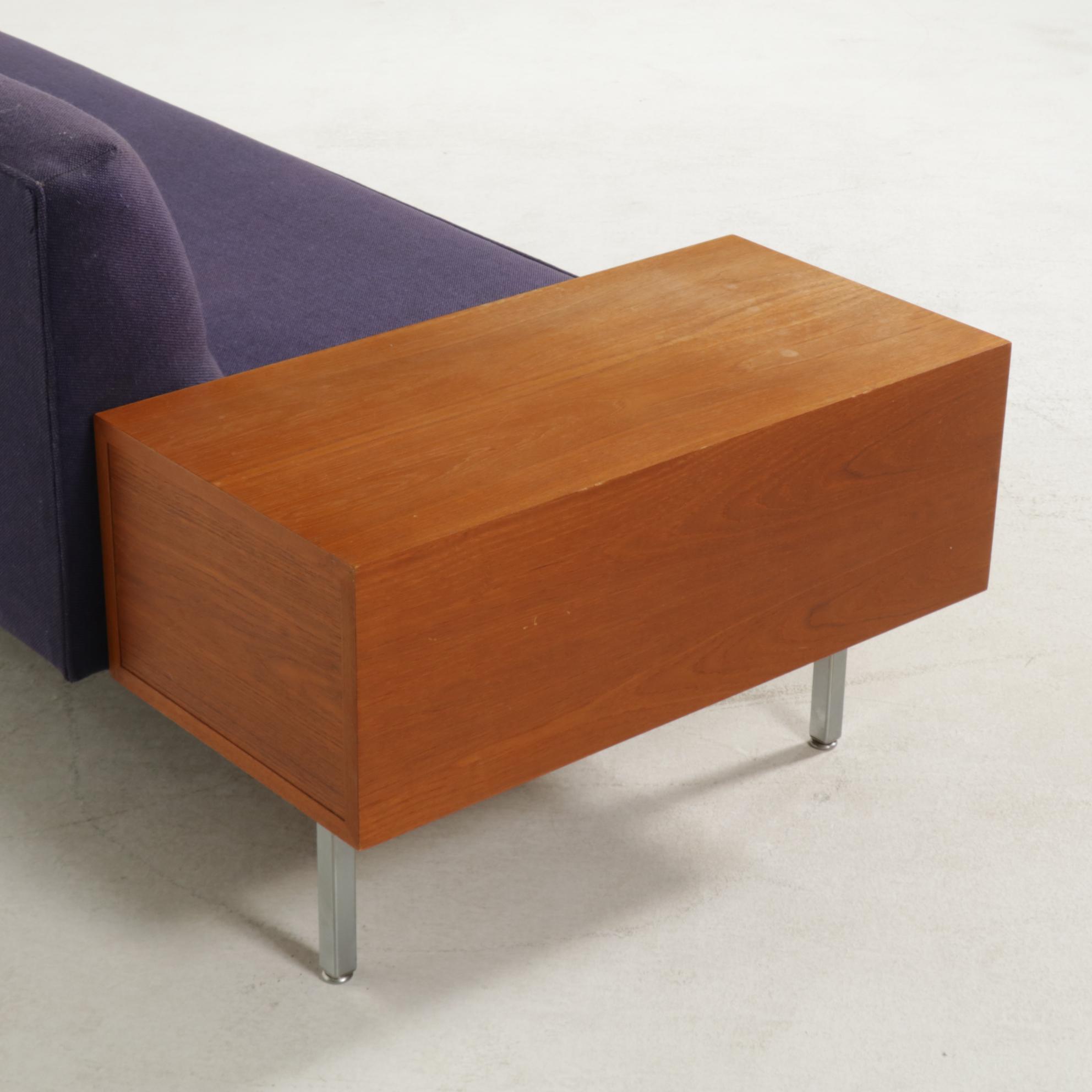 George Nelson for Herman Miller Mid Century Modern Table Lounge Unit