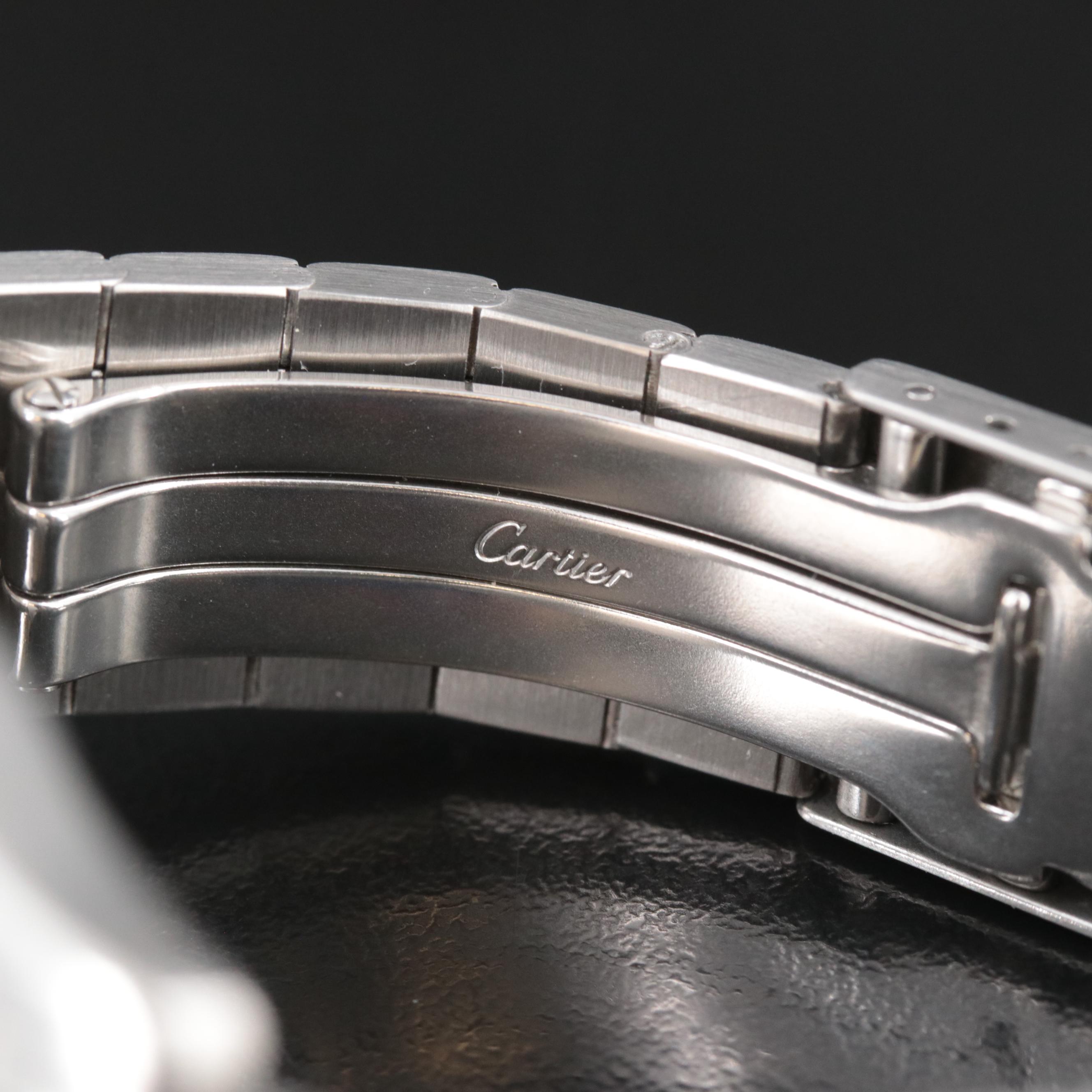 Cartier Santos Ronde 18K and Stainless Steel Automatic Watch