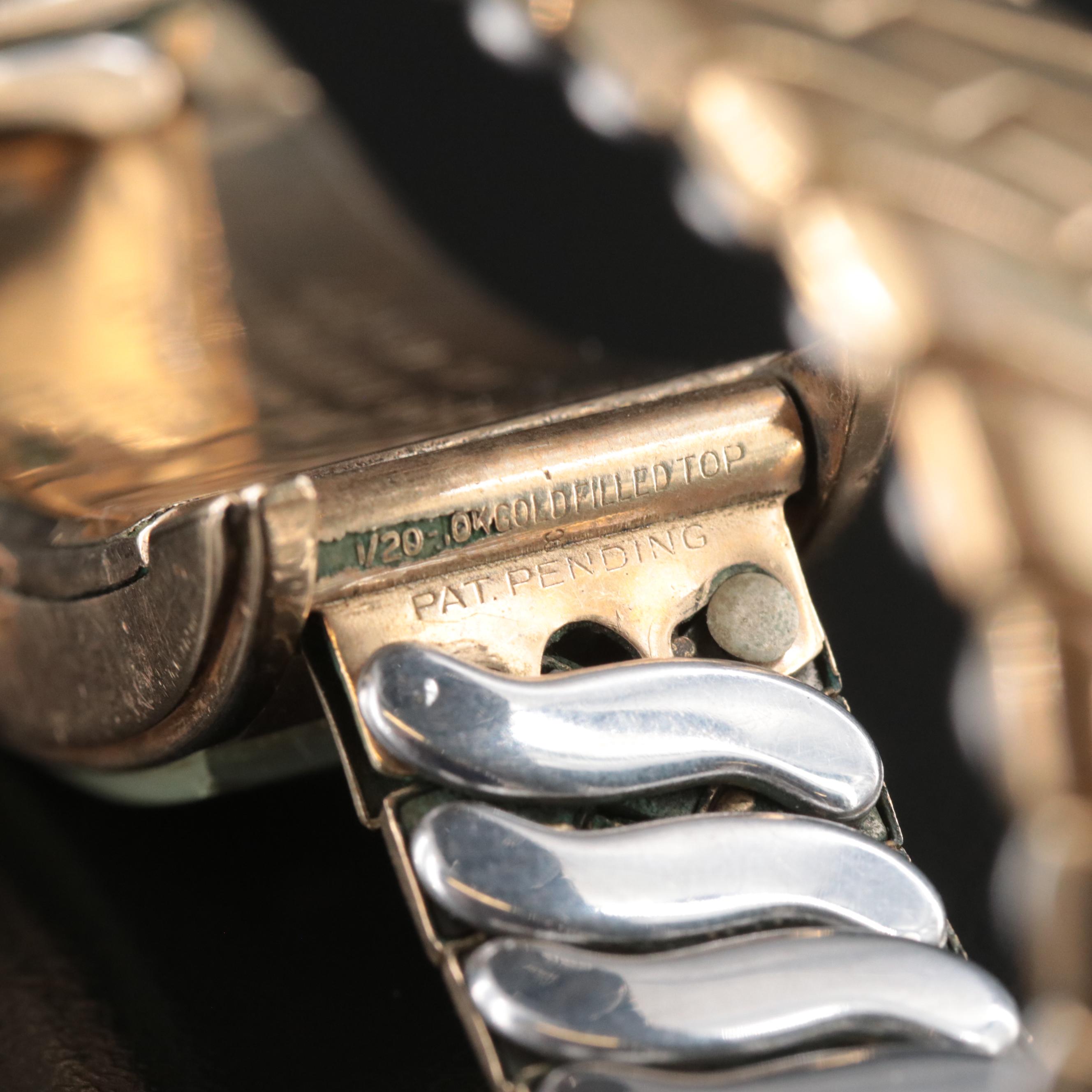 Vintage Gruen Curvex Precision Stem Wind Watch