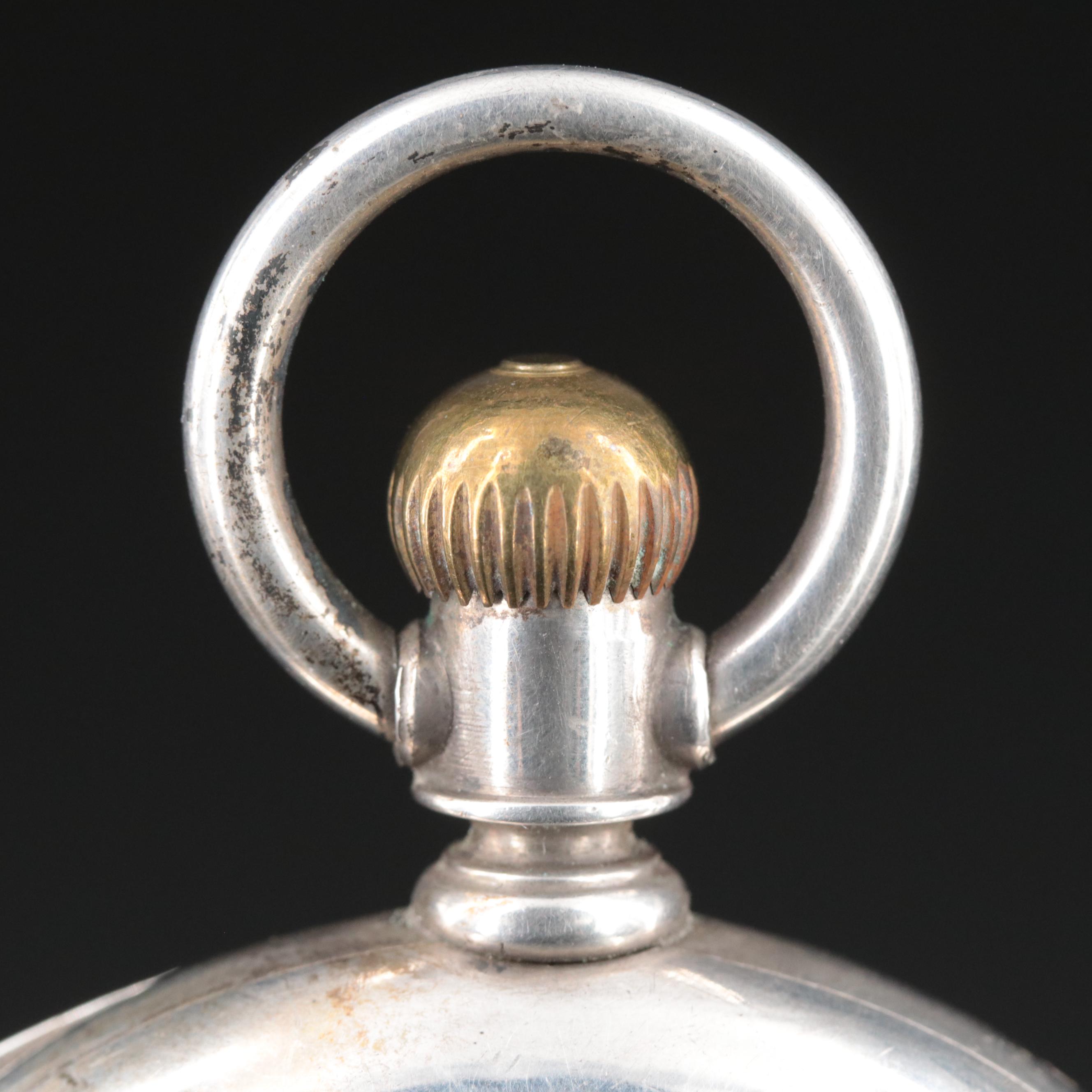 1886 Elgin Coin Silver Hunting Case Pocket Watch