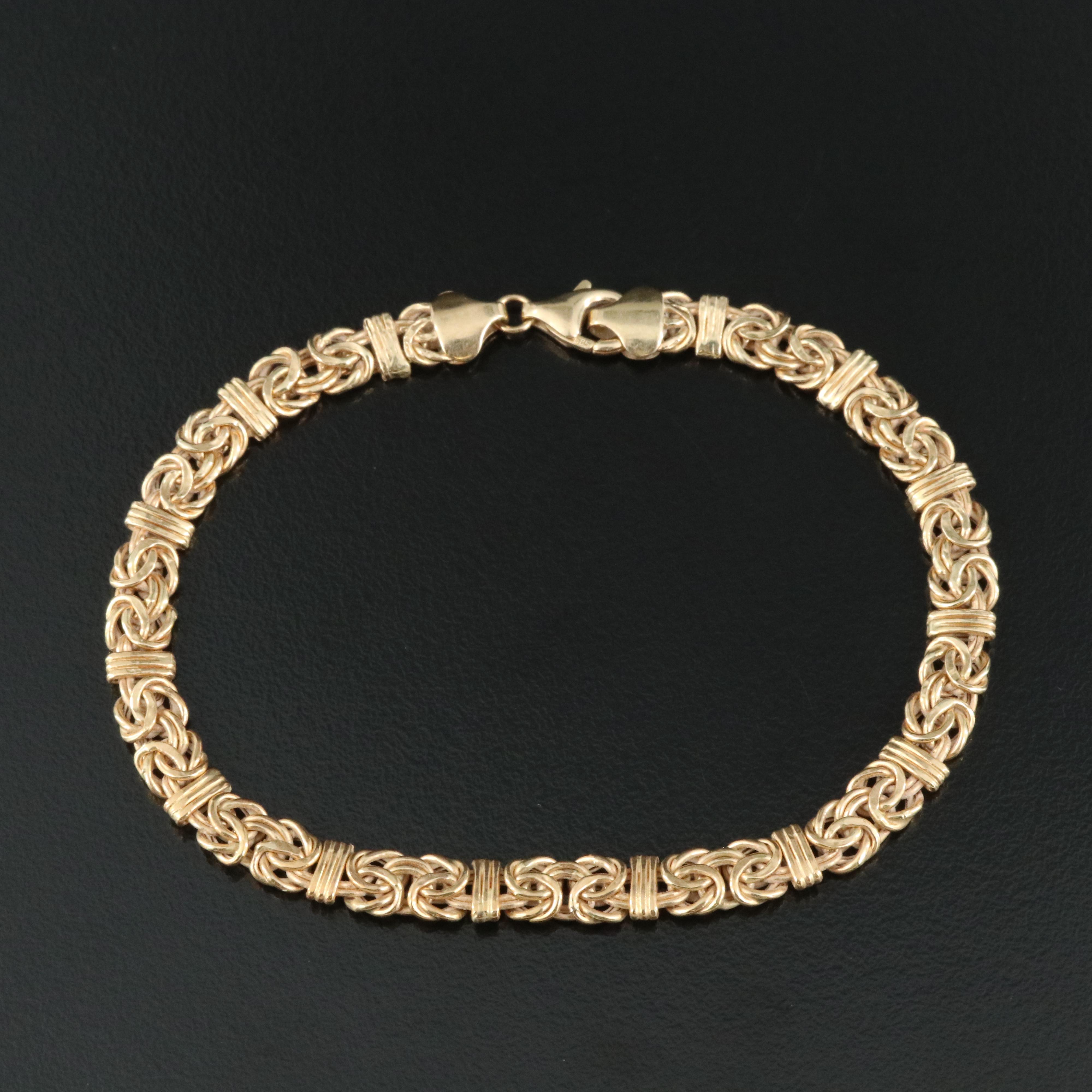 14K Byzantine Chain Bracelet
