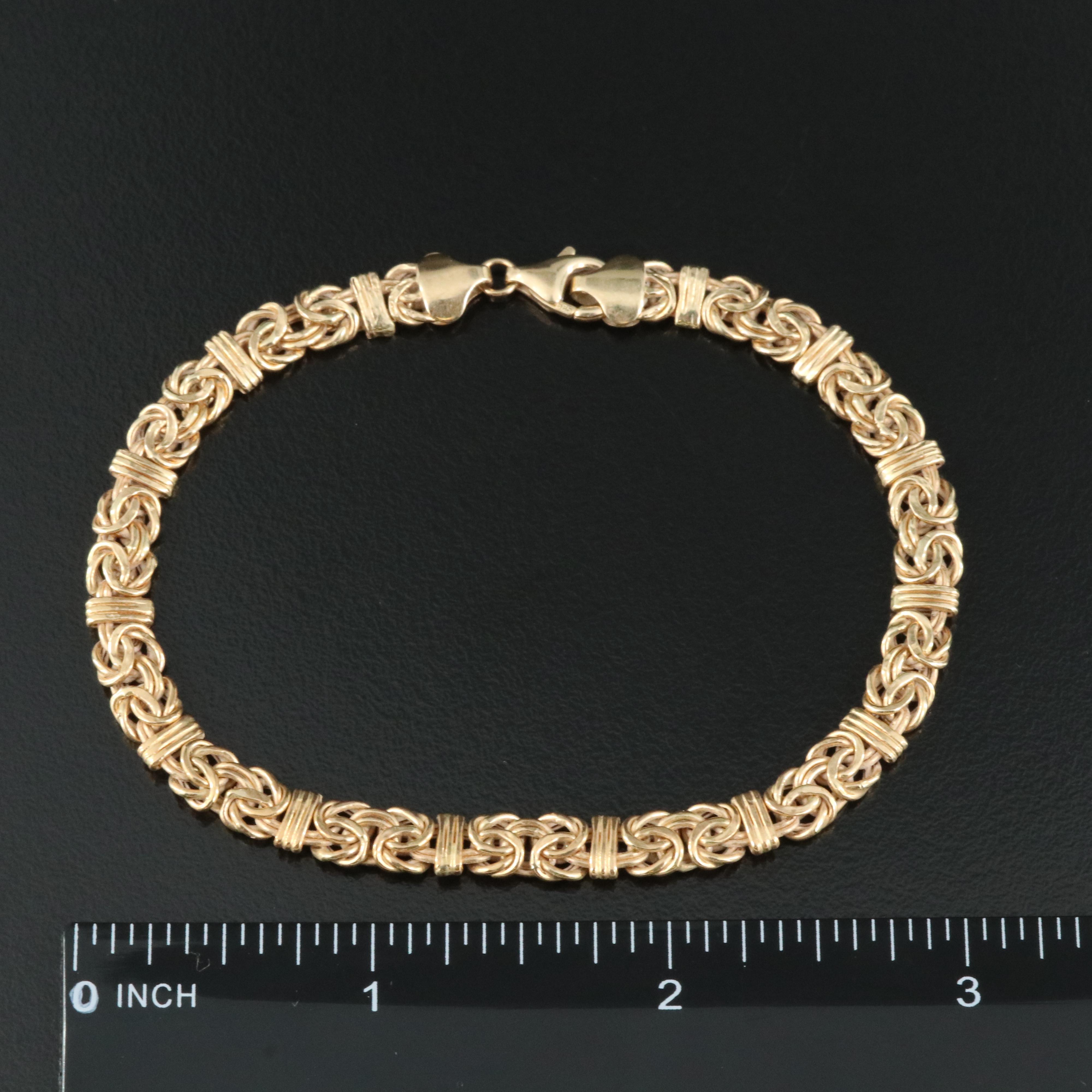 14K Byzantine Chain Bracelet