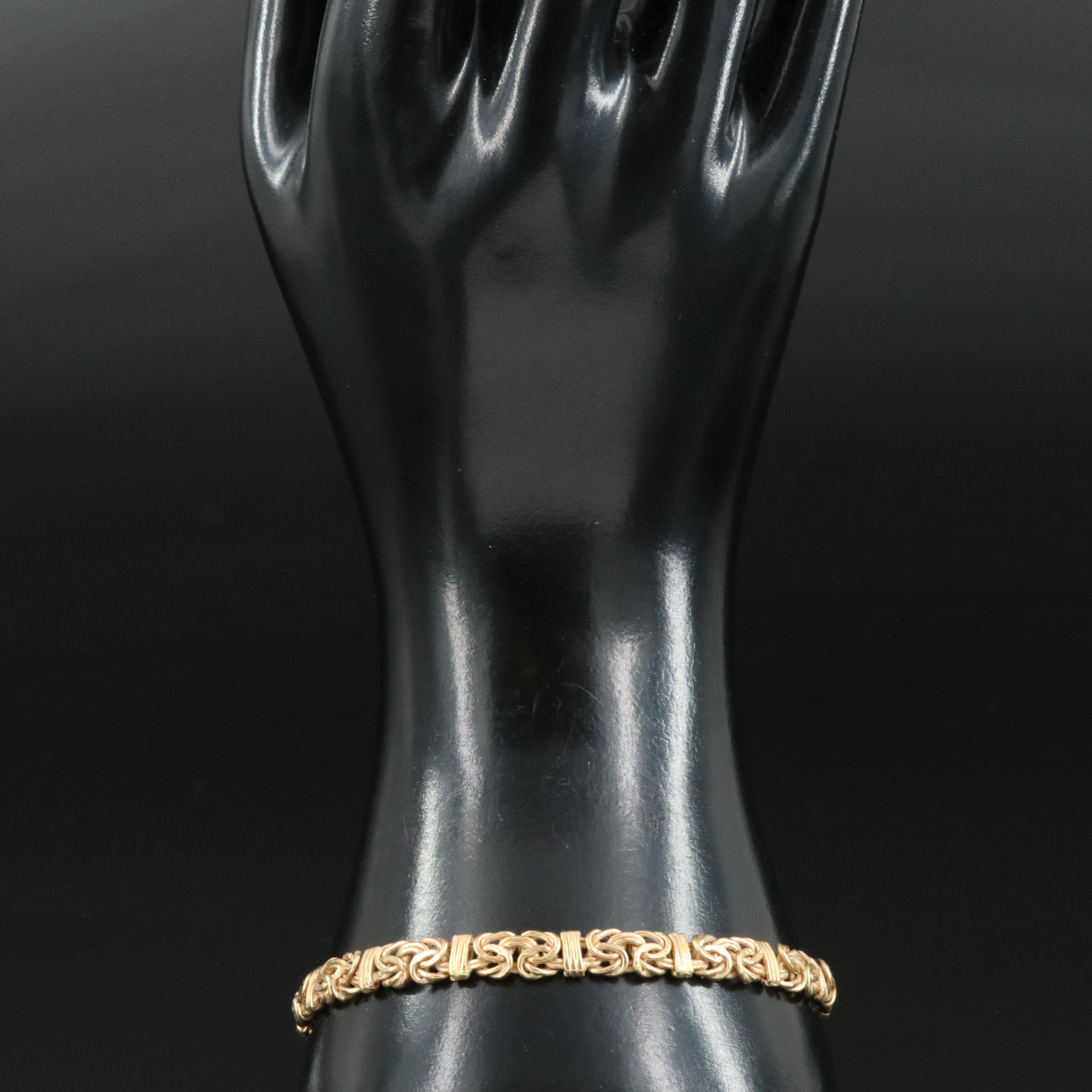 14K Byzantine Chain Bracelet
