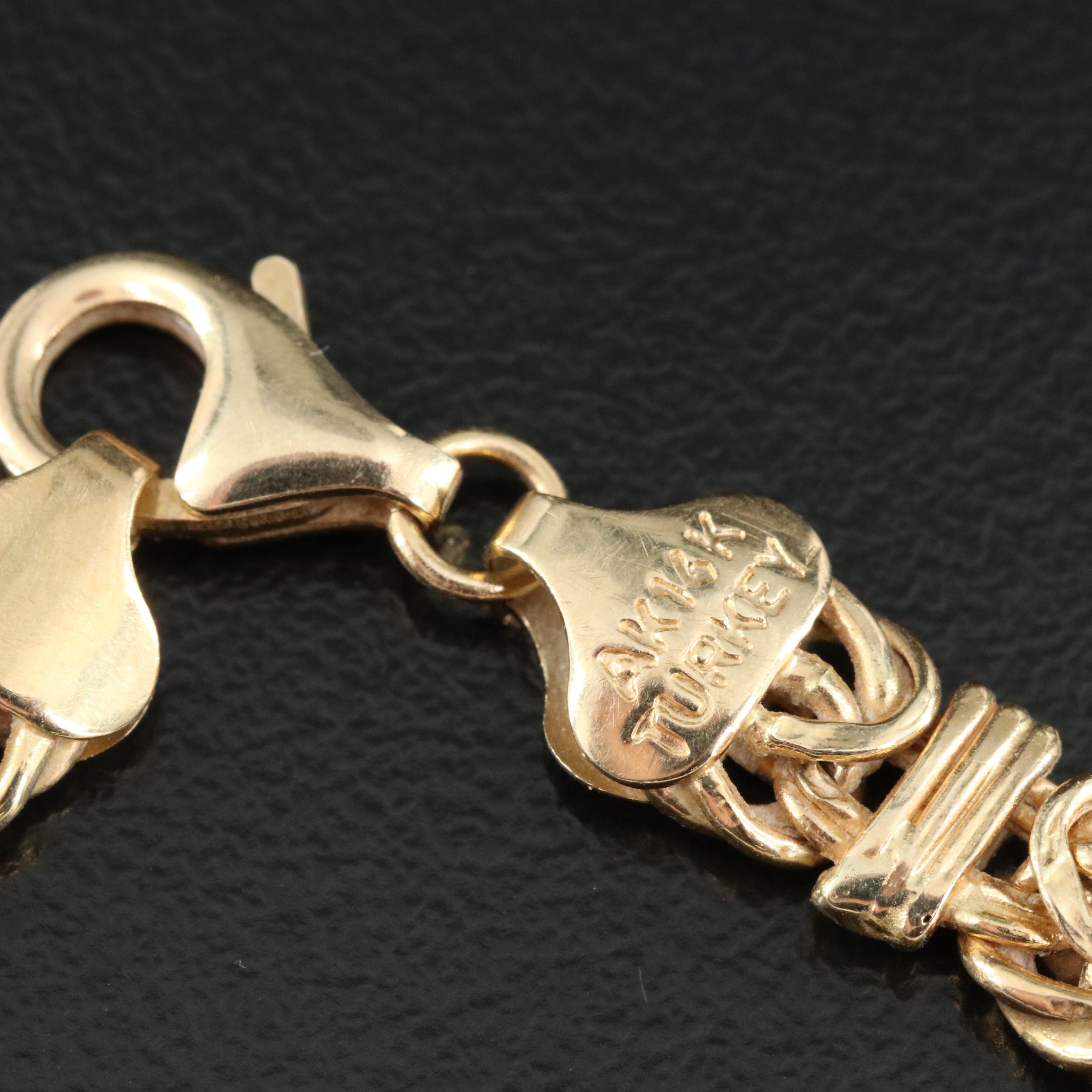 14K Byzantine Chain Bracelet