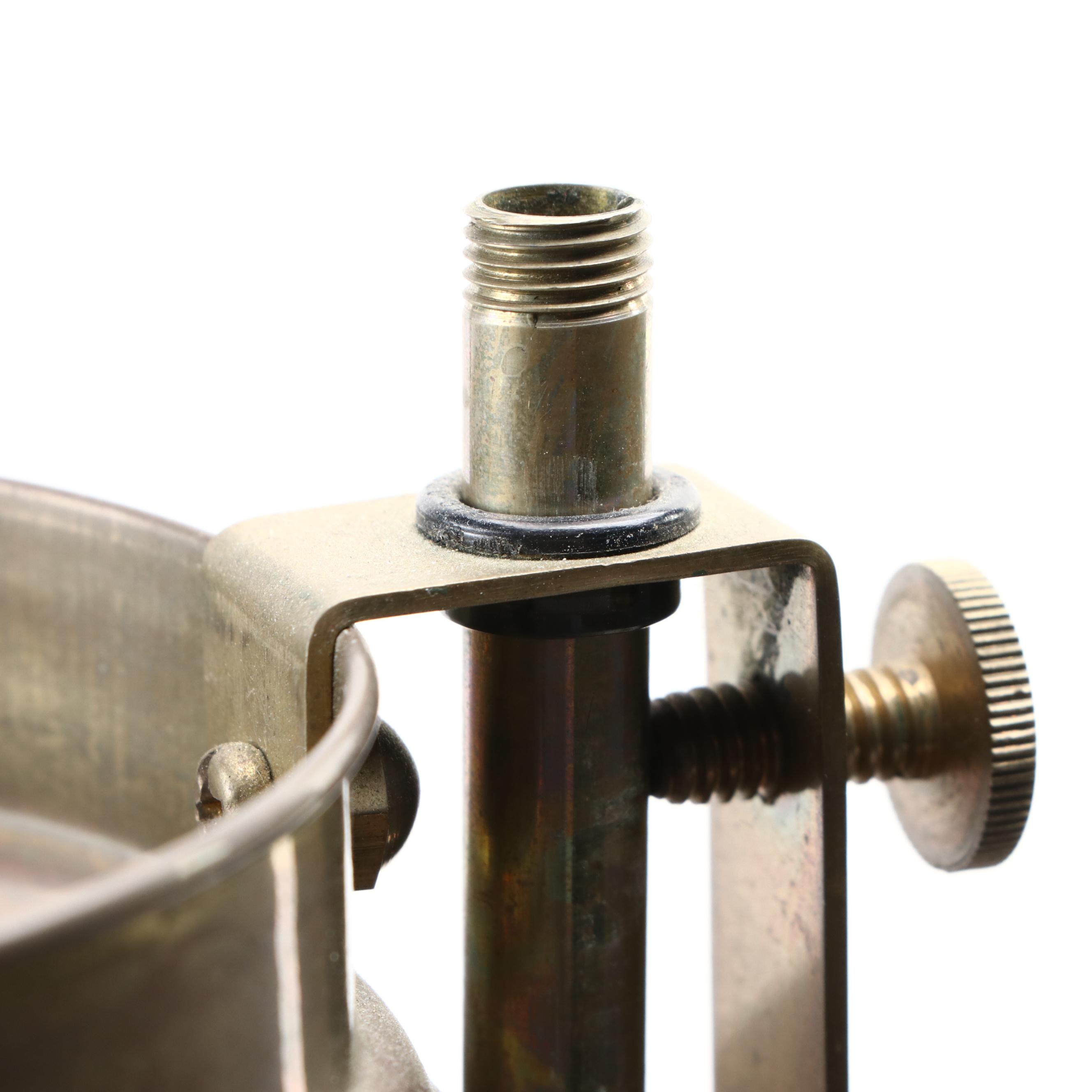 Orient Express Replica Brass and Metal Railcar Table Lamp