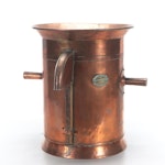French Copper Wine Measurer and Dispenser, Mid to Late 19th Century