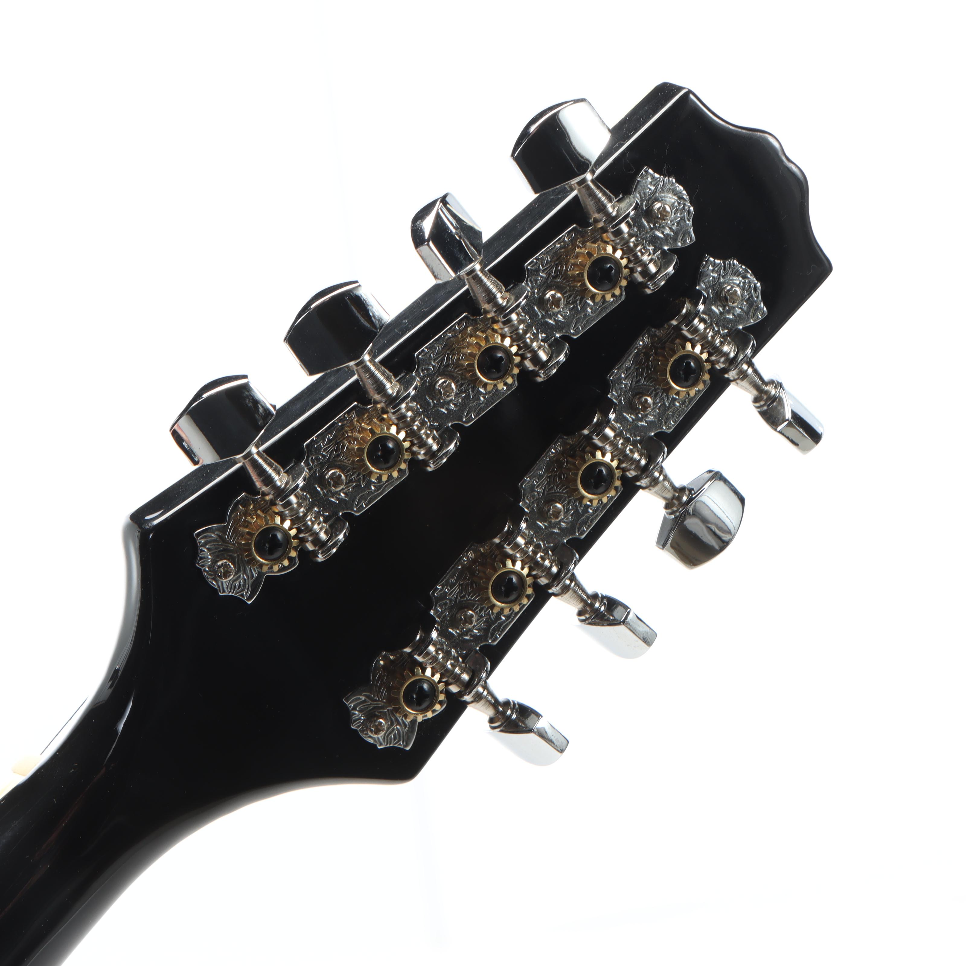 Rogue Black Lacquer Mandolin with Road Runner Gig Bag, Korg Chromatic Tuner