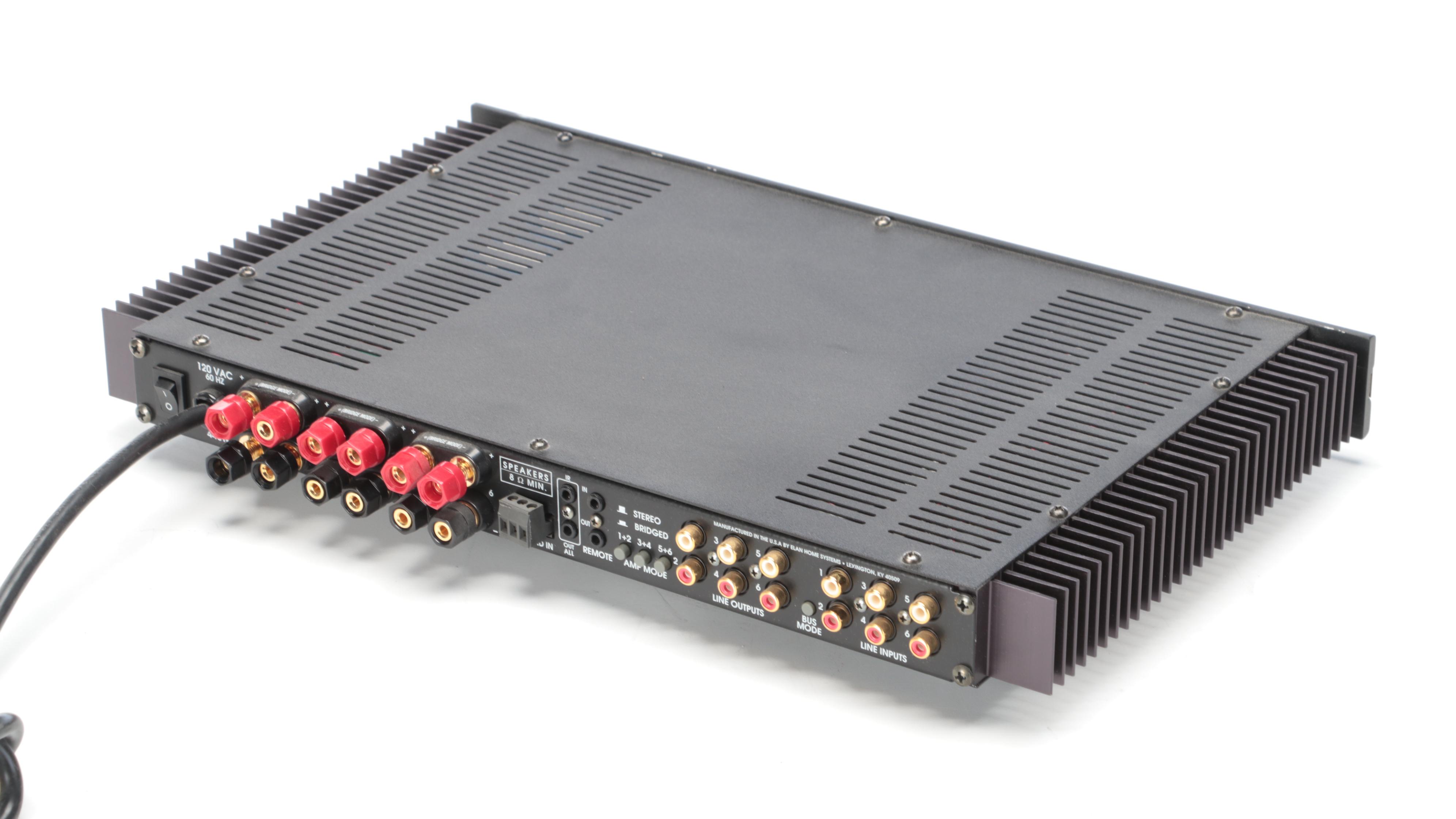 Elan MultiZone Audio Amplifier HDA-2000 with Z660 Power Amplifier, Vintage