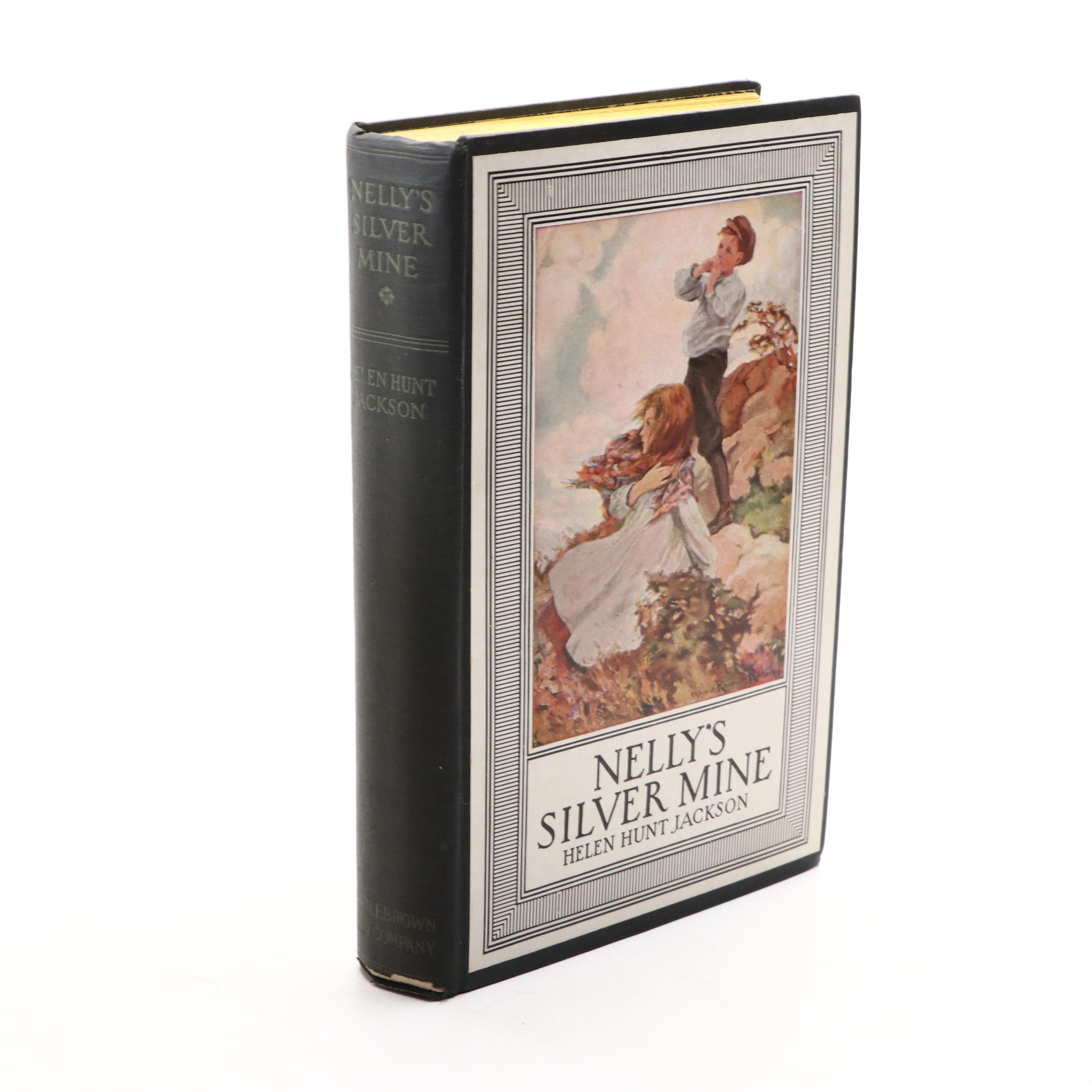 Illustrated "Nelly's Silver Mine" by Helen Hunt Jackson and More, Early 20th C.