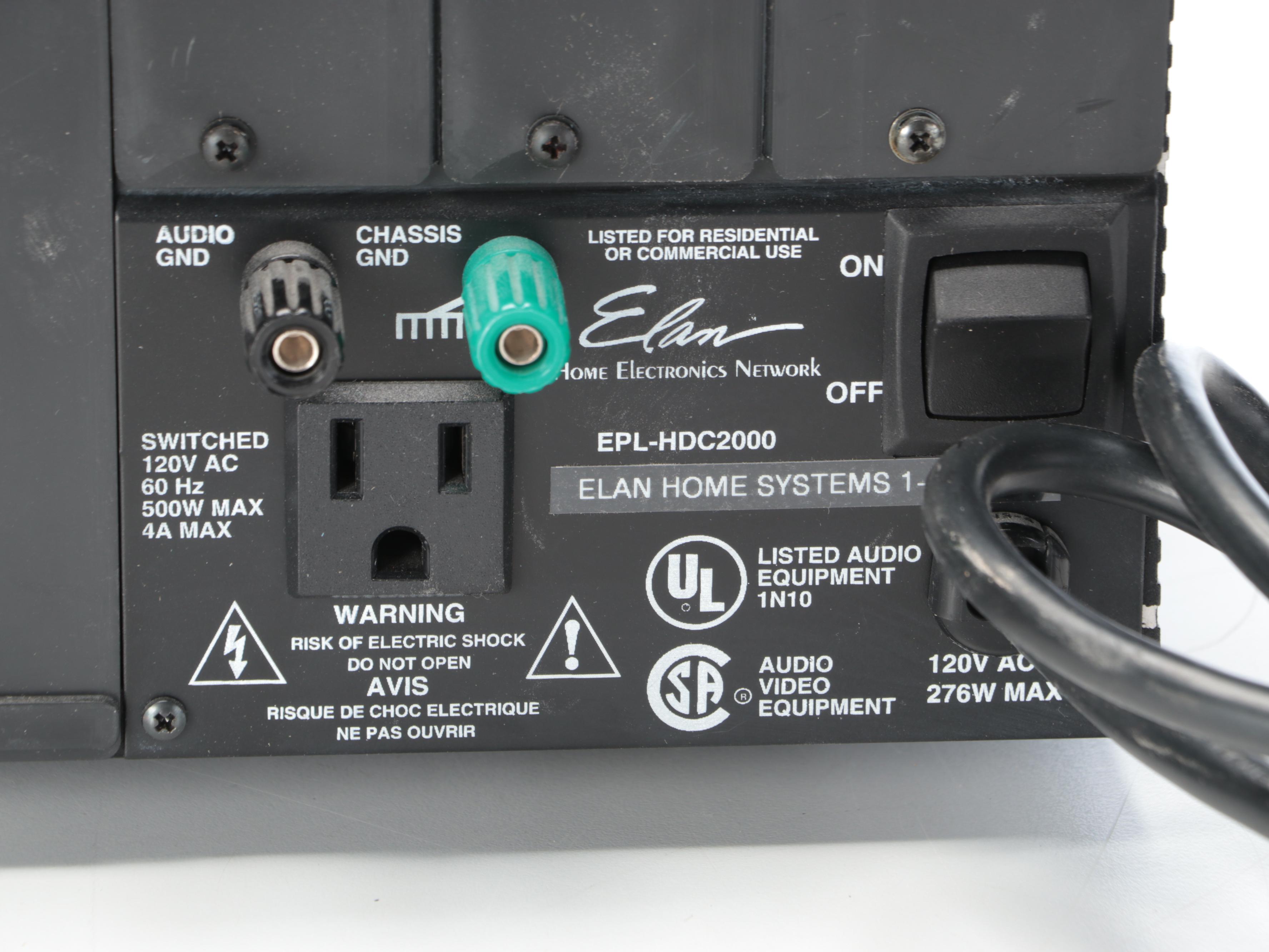 Elan Master Control Unit HDC 2000 with Meridian 565 Digital Surround Processor