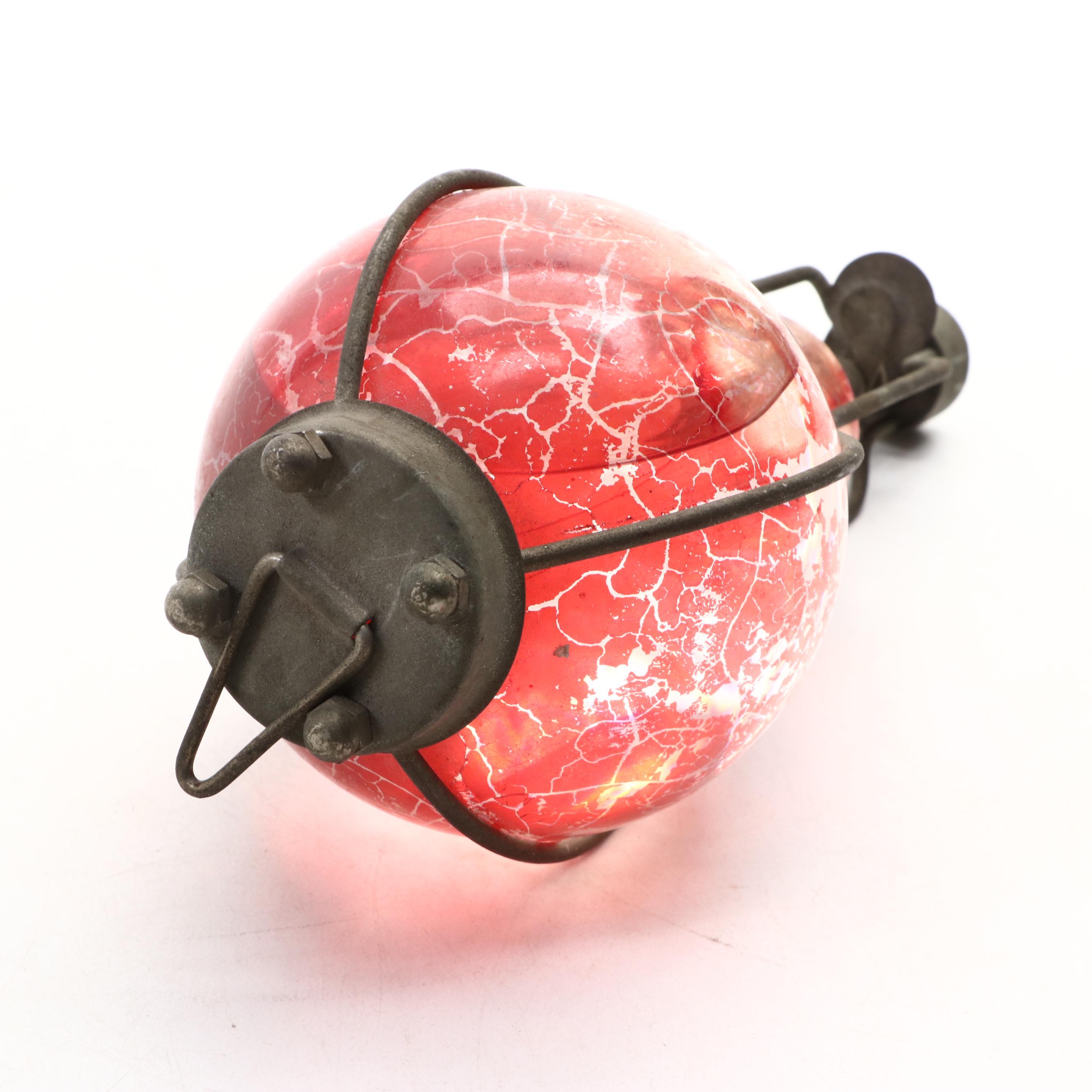 Red Comet Fire Extinguisher Grenade, Early 20th Century EBTH