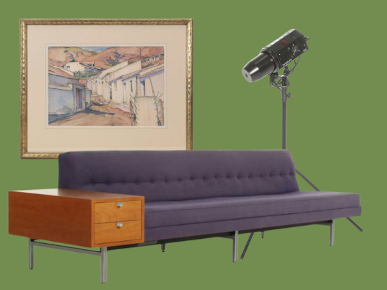 An Eclectic Array: Furniture, Art, Photo Equipment & More