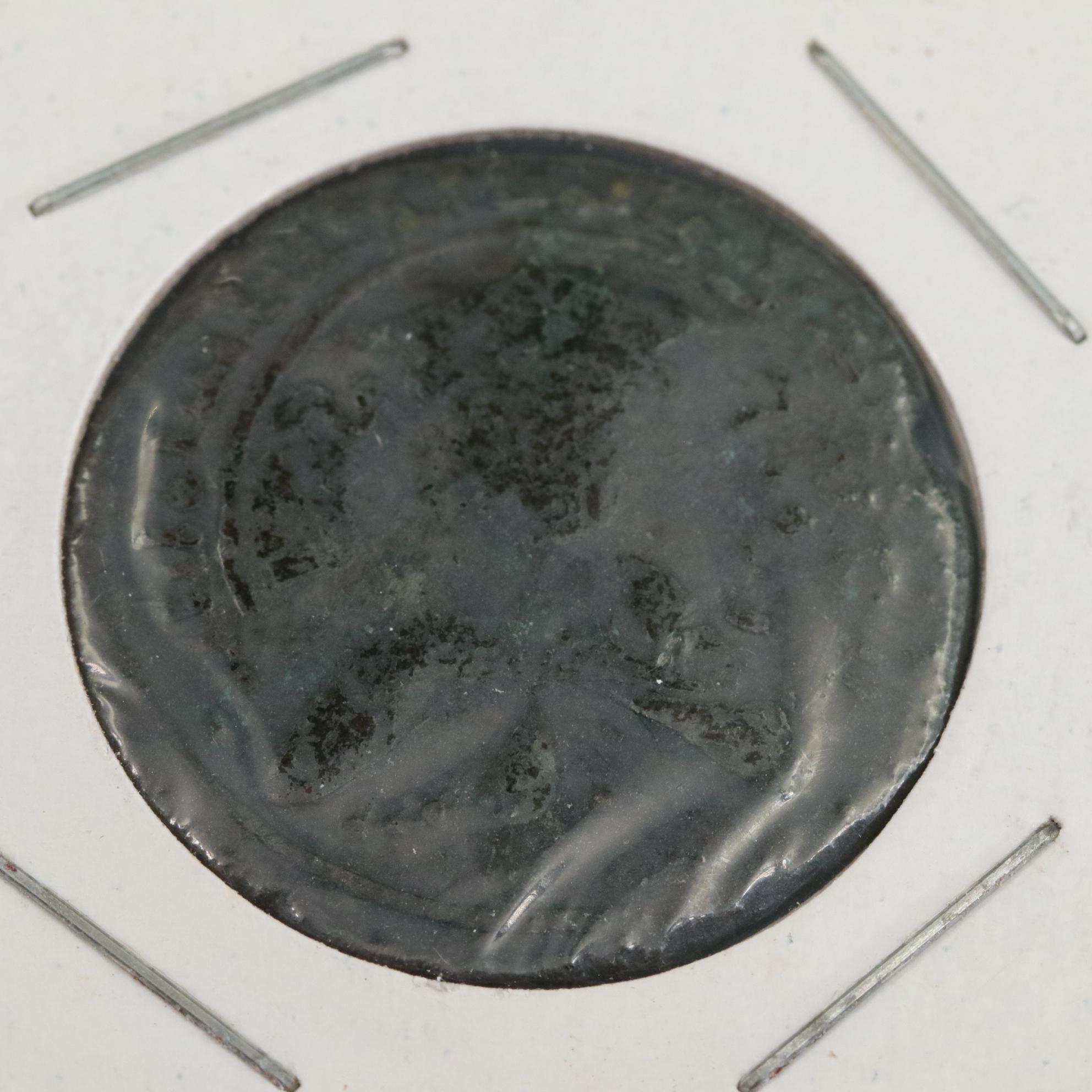 Five Antique Coins from the Far and Middle East, Including Genghis Khan Coin