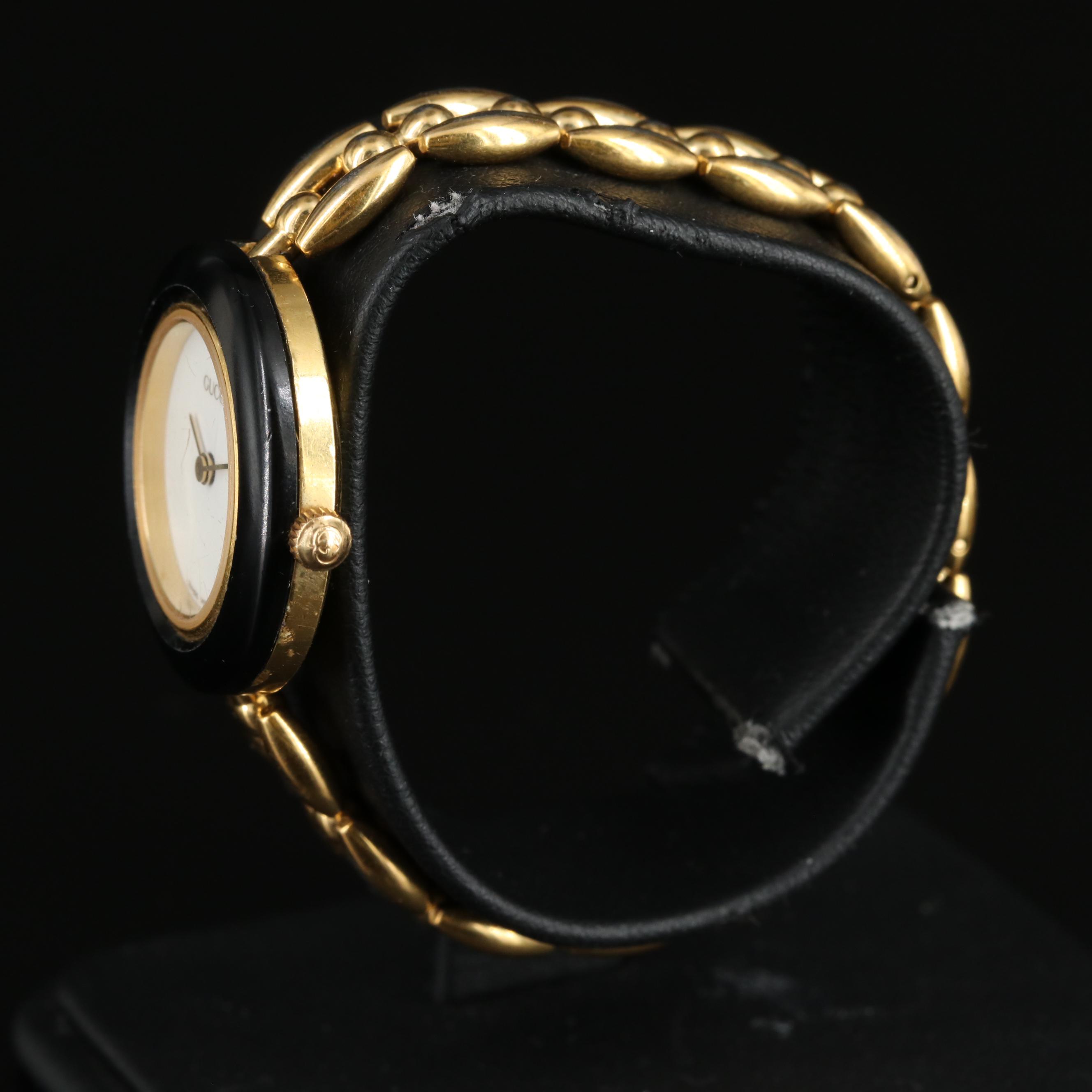 Gucci Classic Interchangeable Bezels Watch