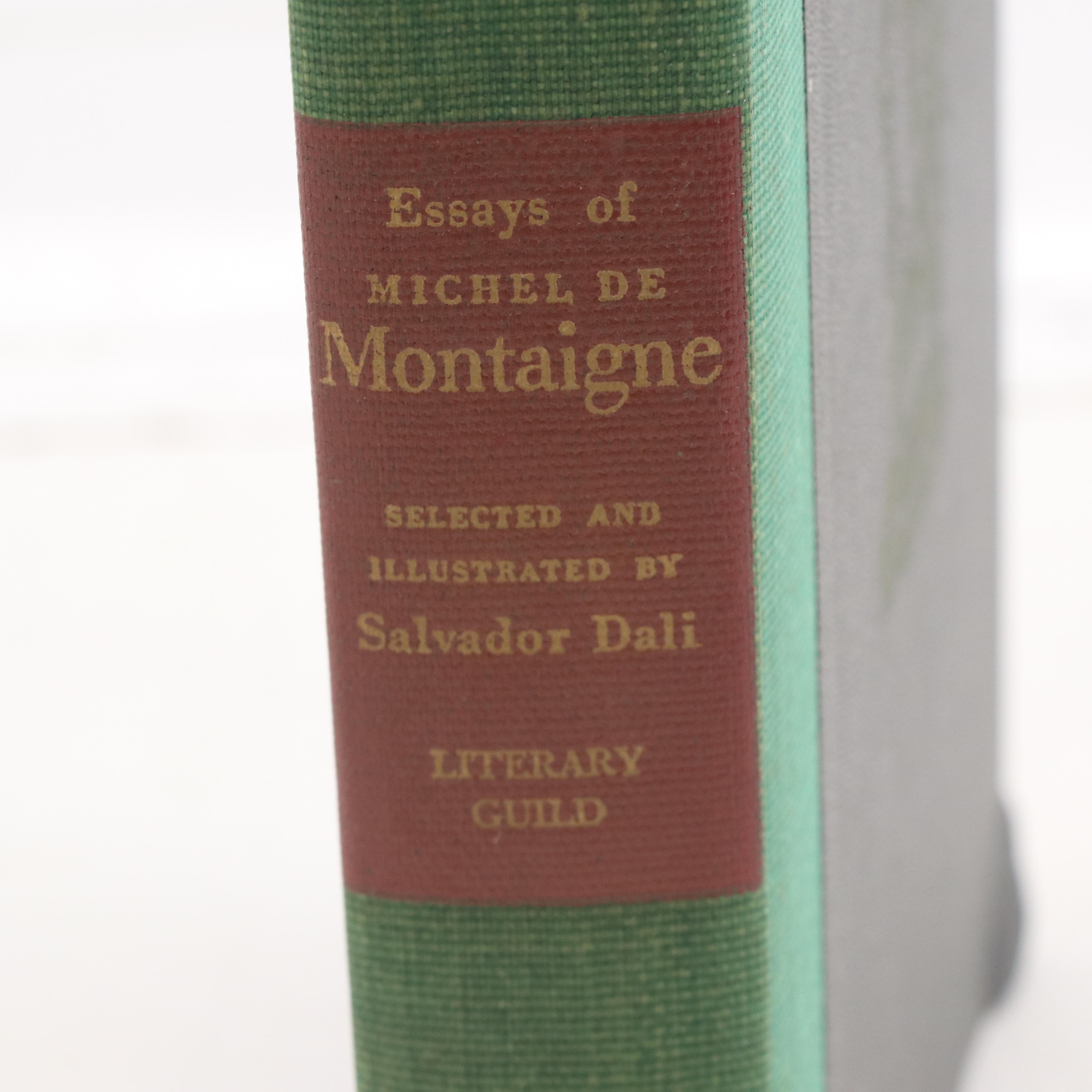 Salvador Dalí Illustrated "Essays of Michel de Montaigne," 1947 EBTH