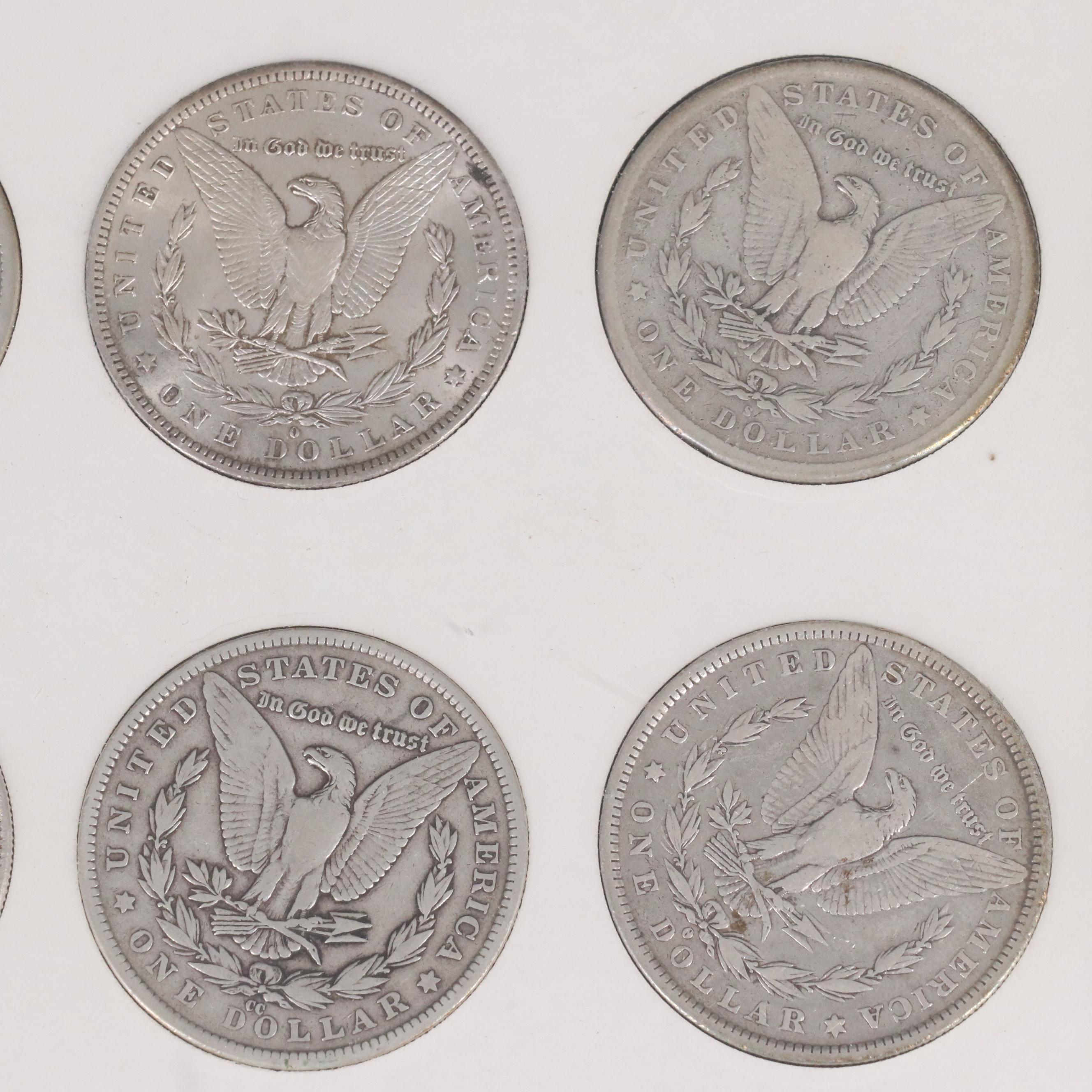 Partial Morgan Dollar Set and a 20th Century Type Set in Capitol Holders