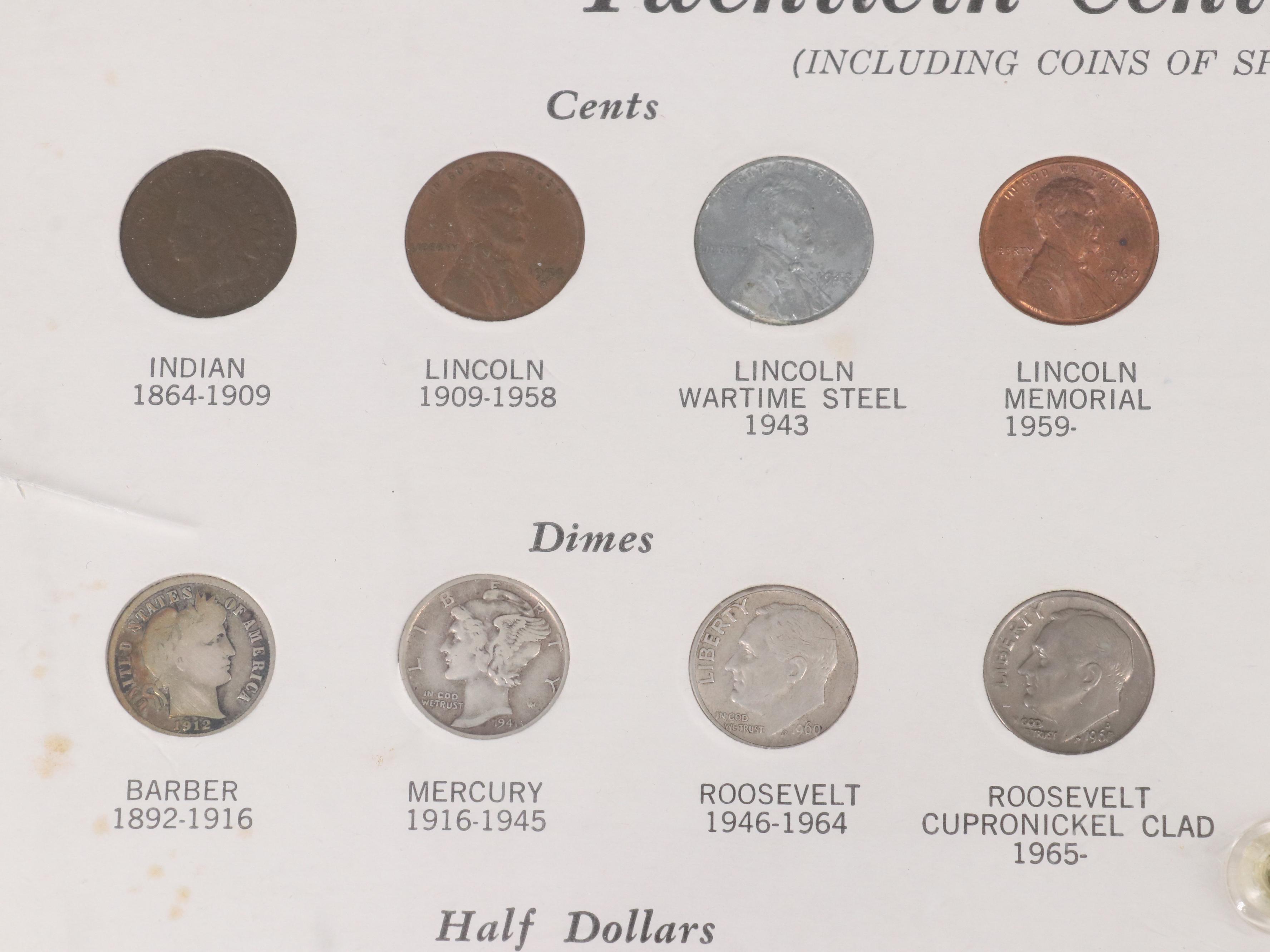 Partial Morgan Dollar Set and a 20th Century Type Set in Capitol Holders