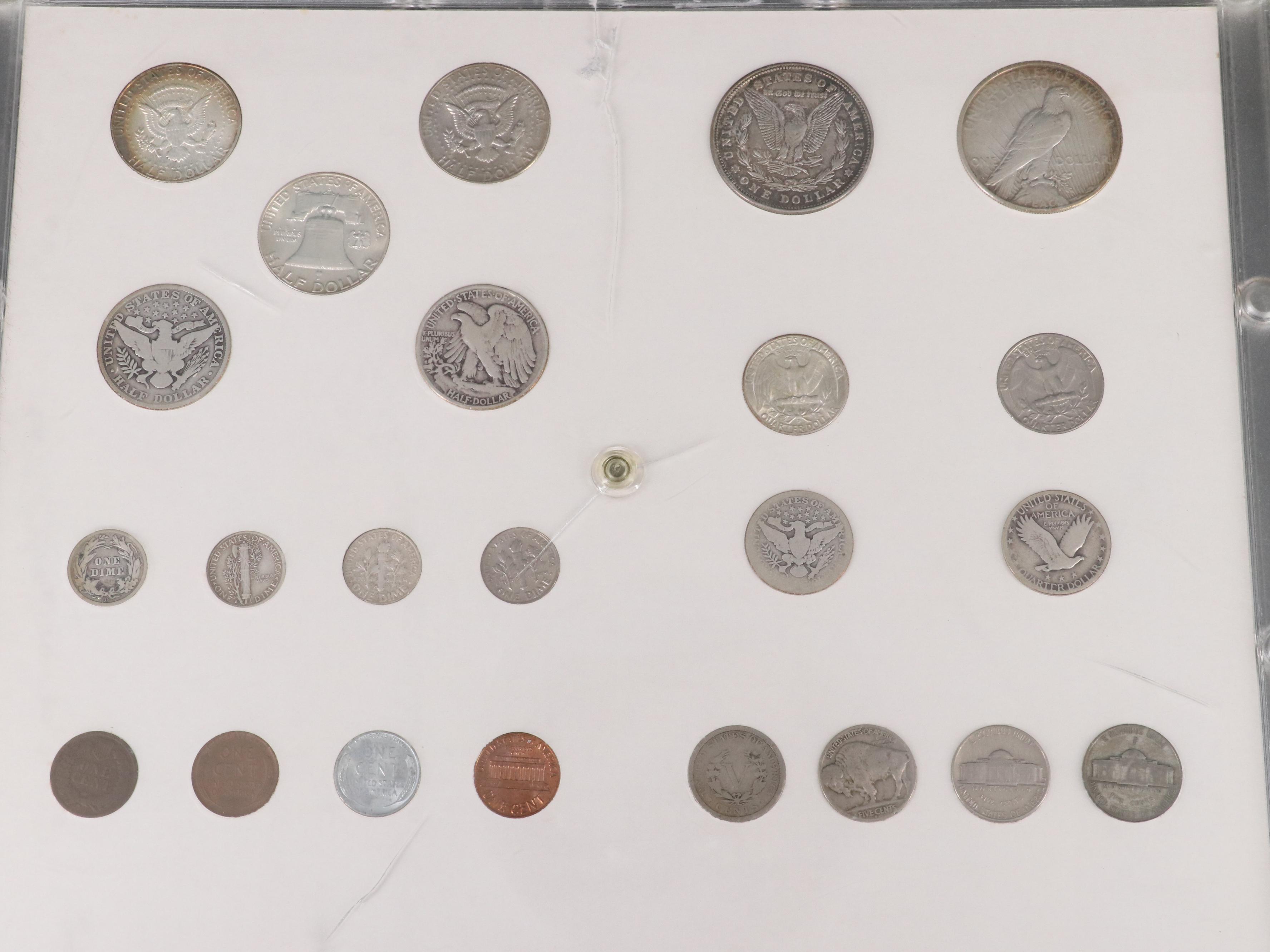 Partial Morgan Dollar Set and a 20th Century Type Set in Capitol Holders