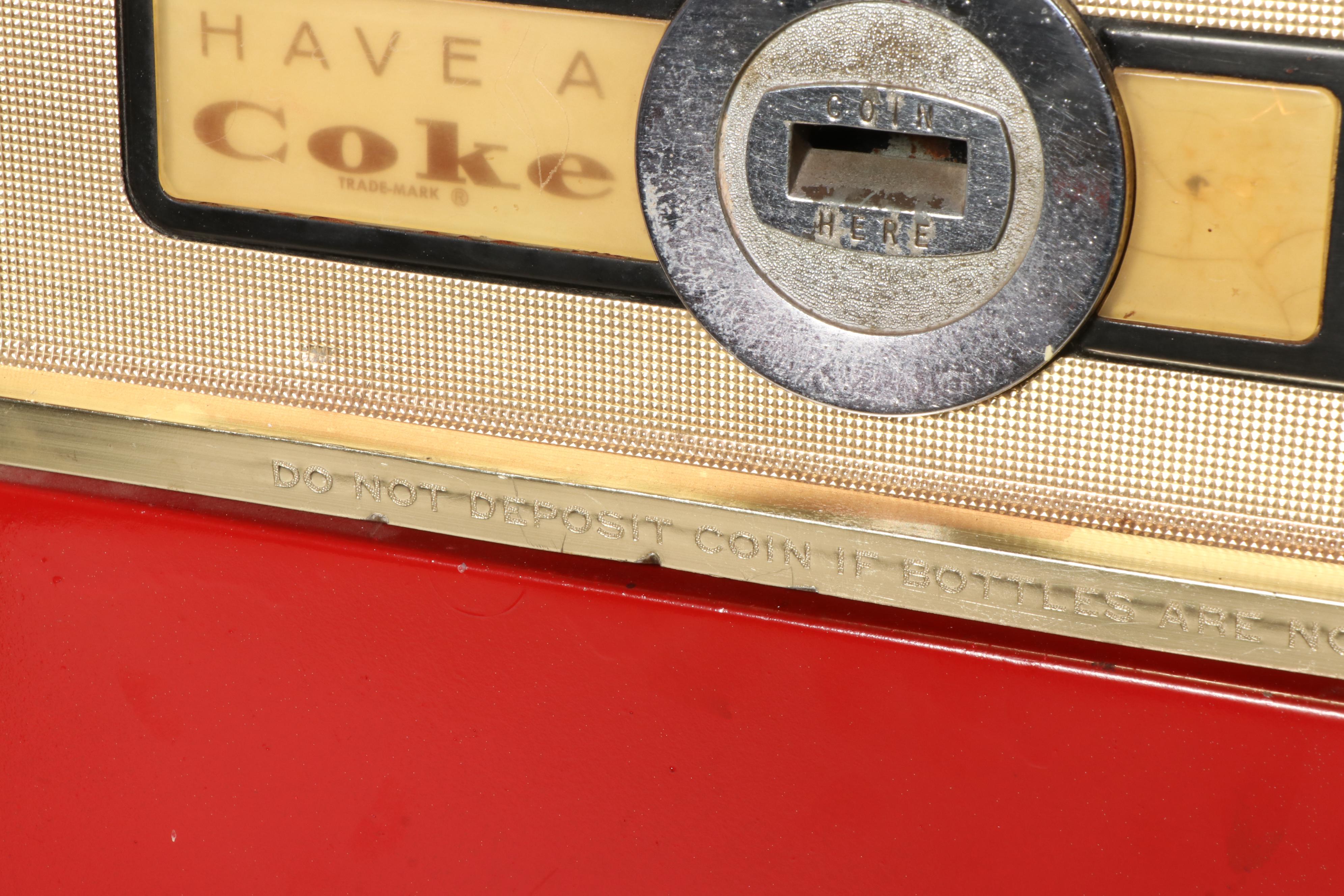 Cavalier Coca-Cola CS-96D Vending Machine, 1950s–1960s