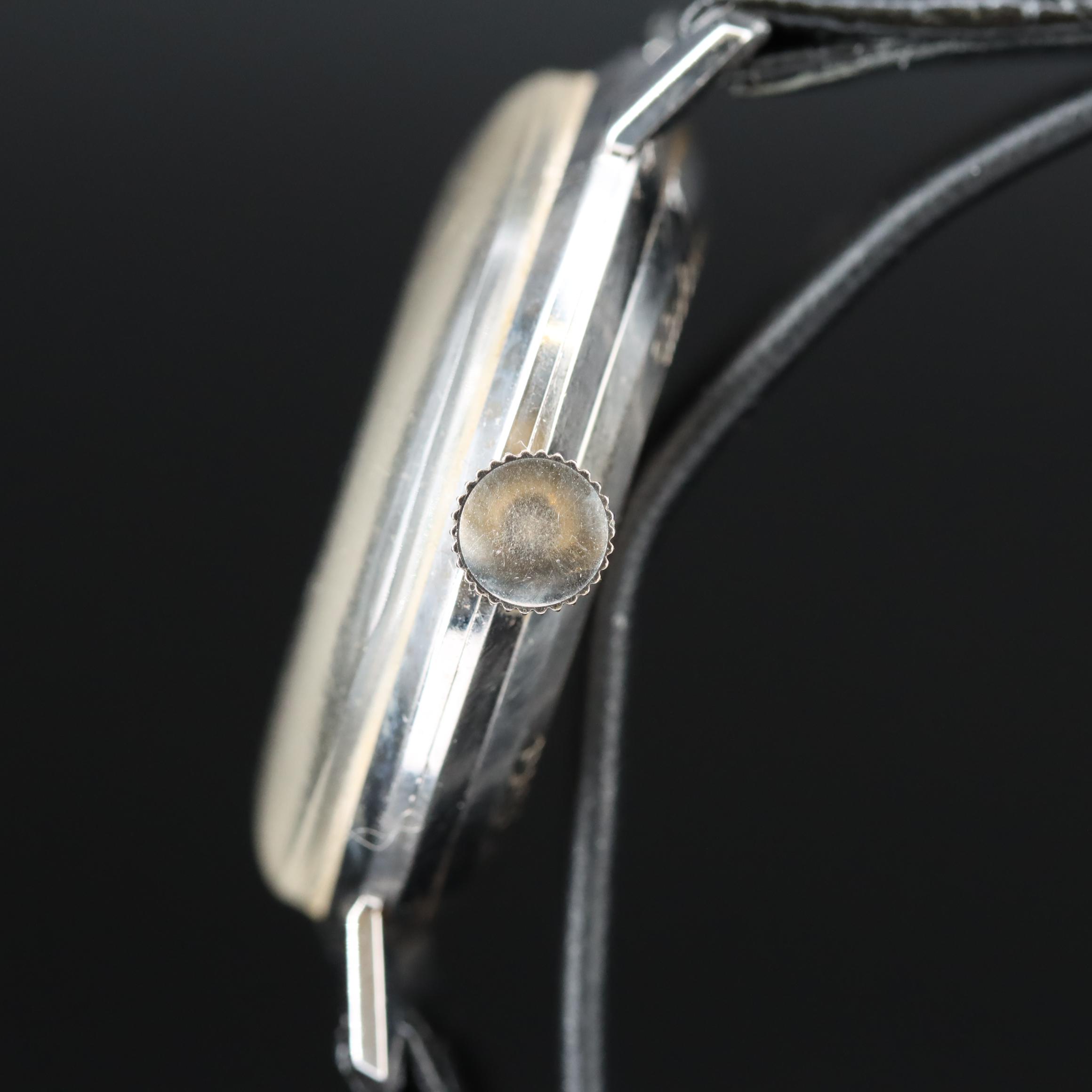 14K Vacheron Constantin LeCoultre Mystery Diamond Dial Watch