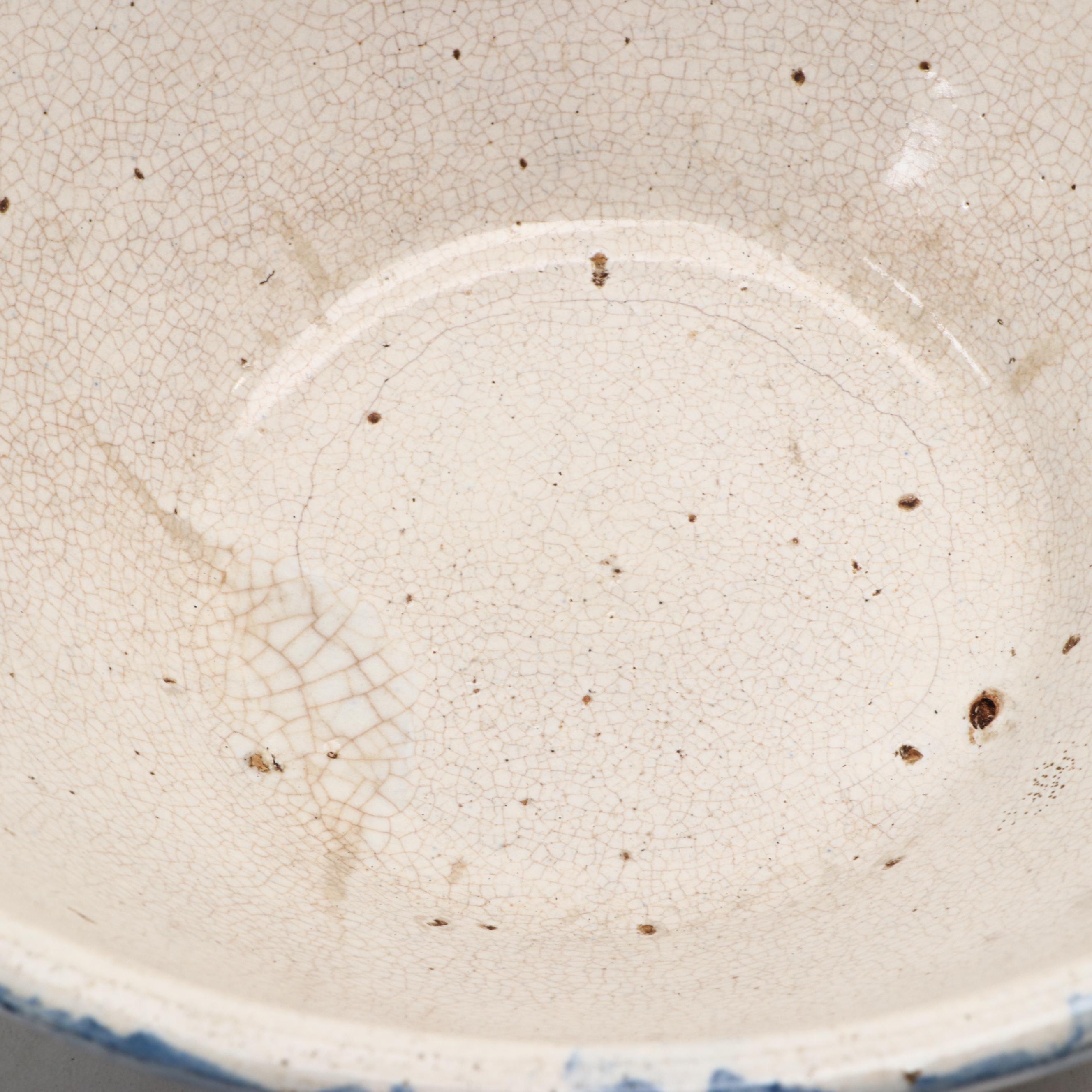 American Yellowware and Spongeware Ceramic Bowls