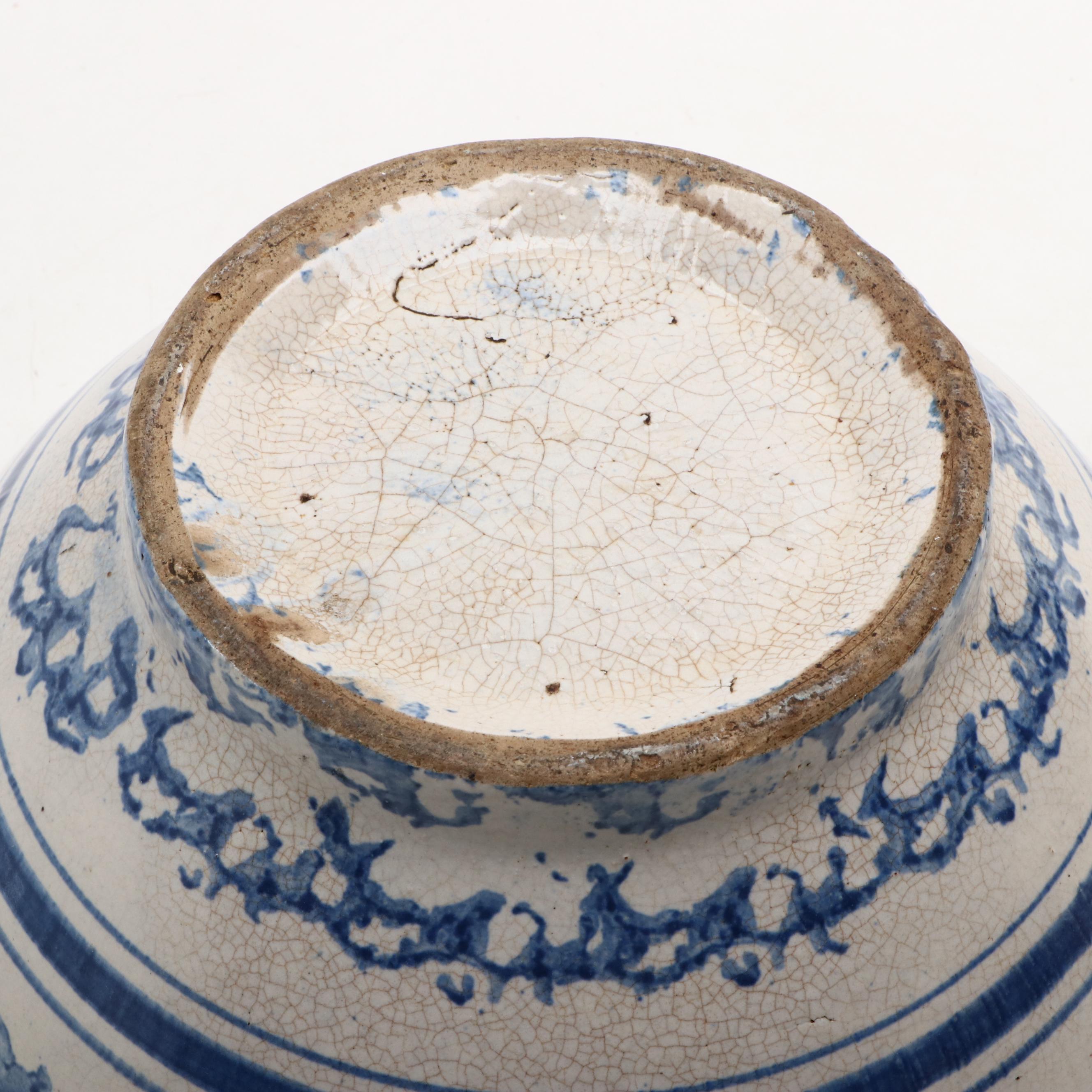 American Yellowware and Spongeware Ceramic Bowls