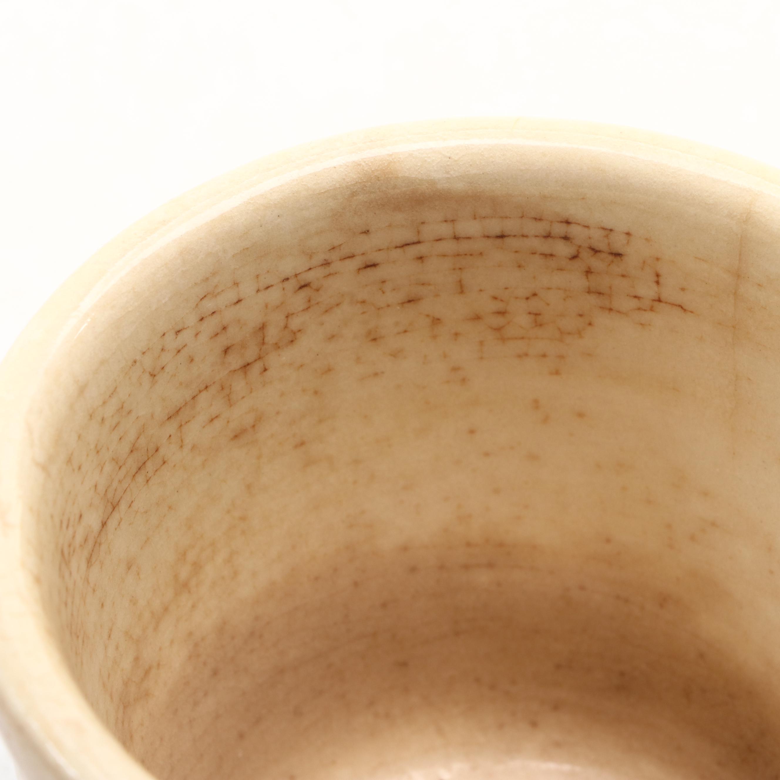 American Yellowware and Spongeware Ceramic Bowls