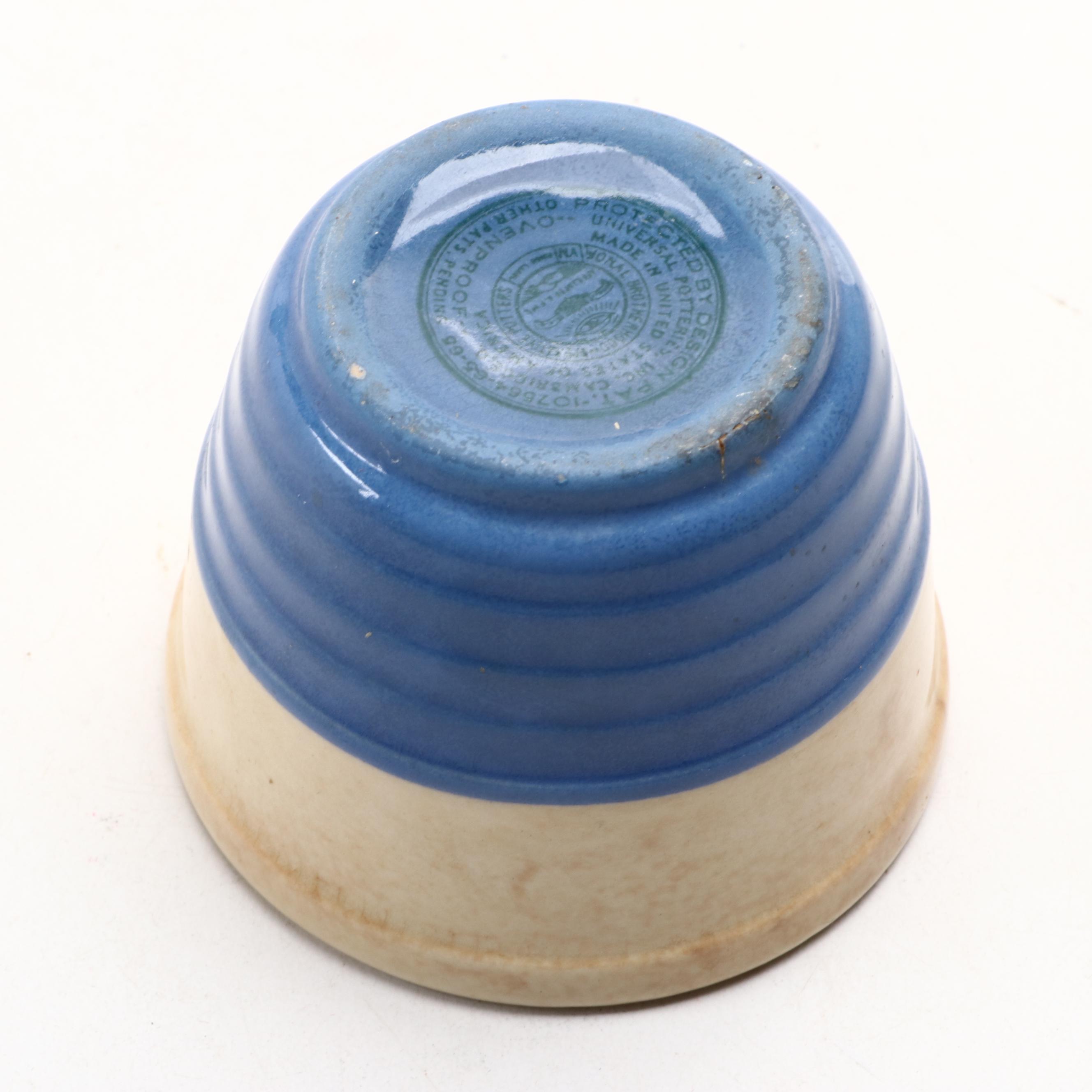 American Yellowware and Spongeware Ceramic Bowls