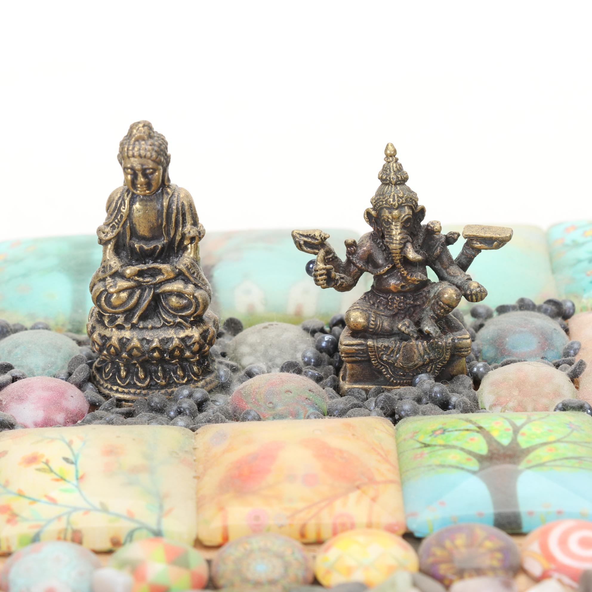 Hobbyist Hand Designed and Crafted Keepsake Box and Rock Specimen Collection