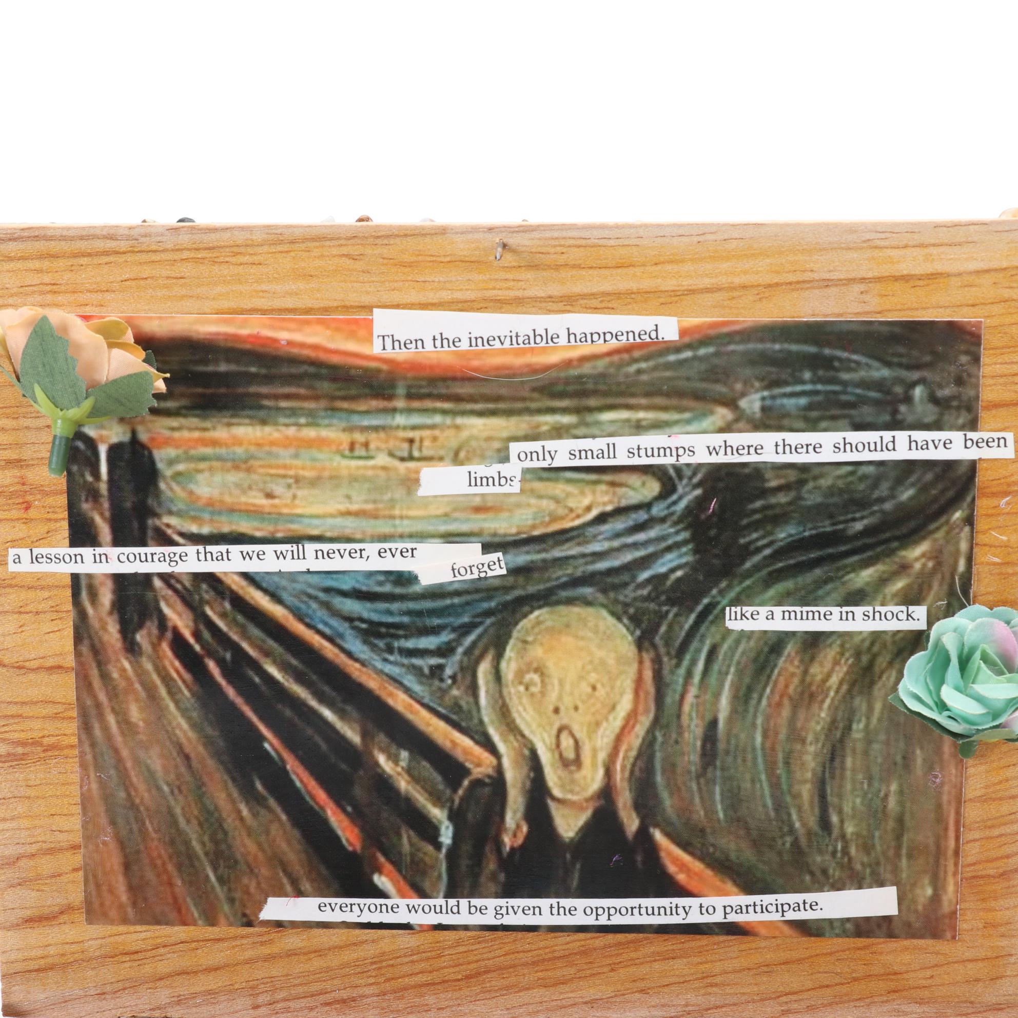 Hobbyist Hand Designed and Crafted Keepsake Box and Rock Specimen Collection