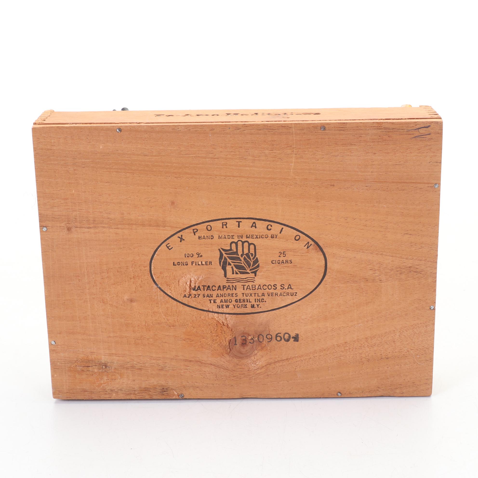 Hobbyist Hand Designed and Crafted Keepsake Box and Rock Specimen Collection