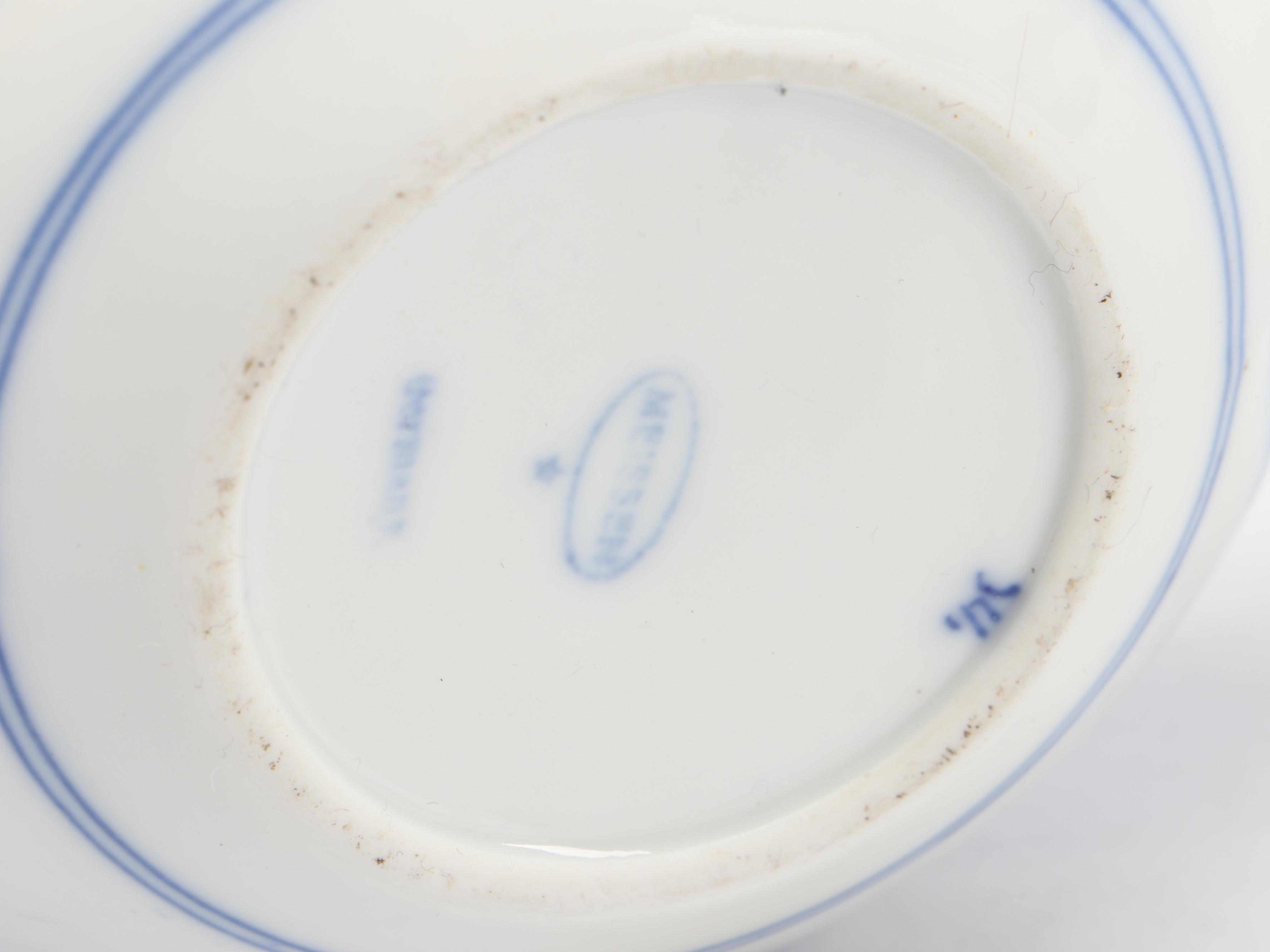 Meissen "Blue Onion" Porcelain Teapot with German Porcelain Creamer and More