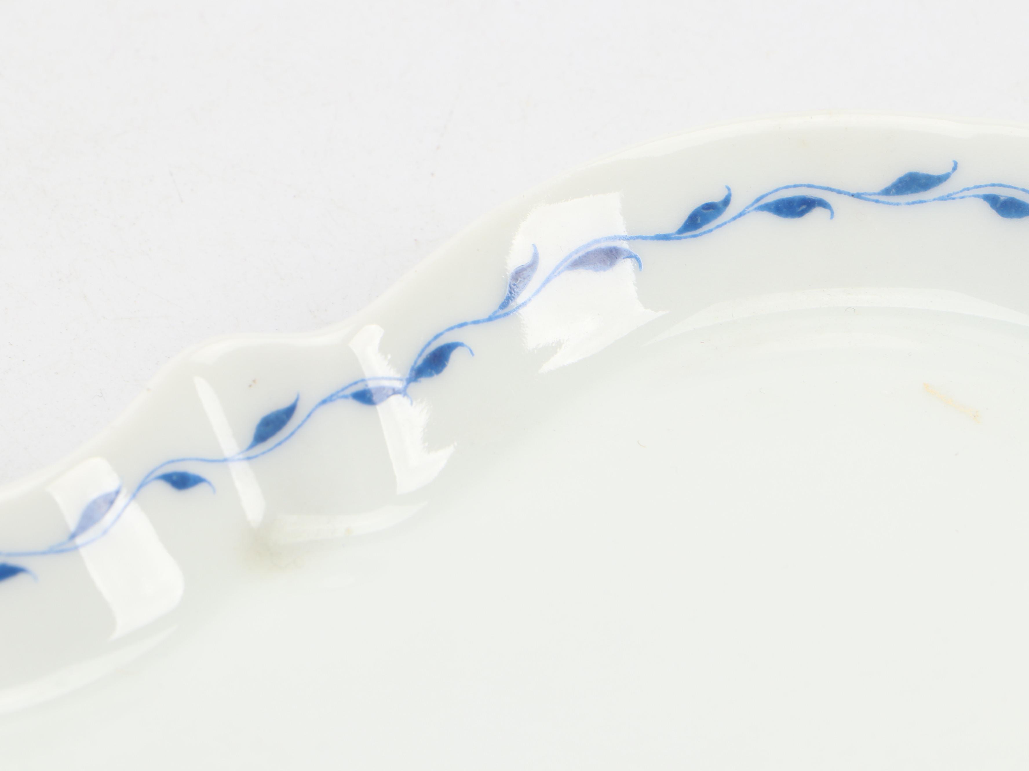 Meissen "Blue Onion" Porcelain Teapot with German Porcelain Creamer and More