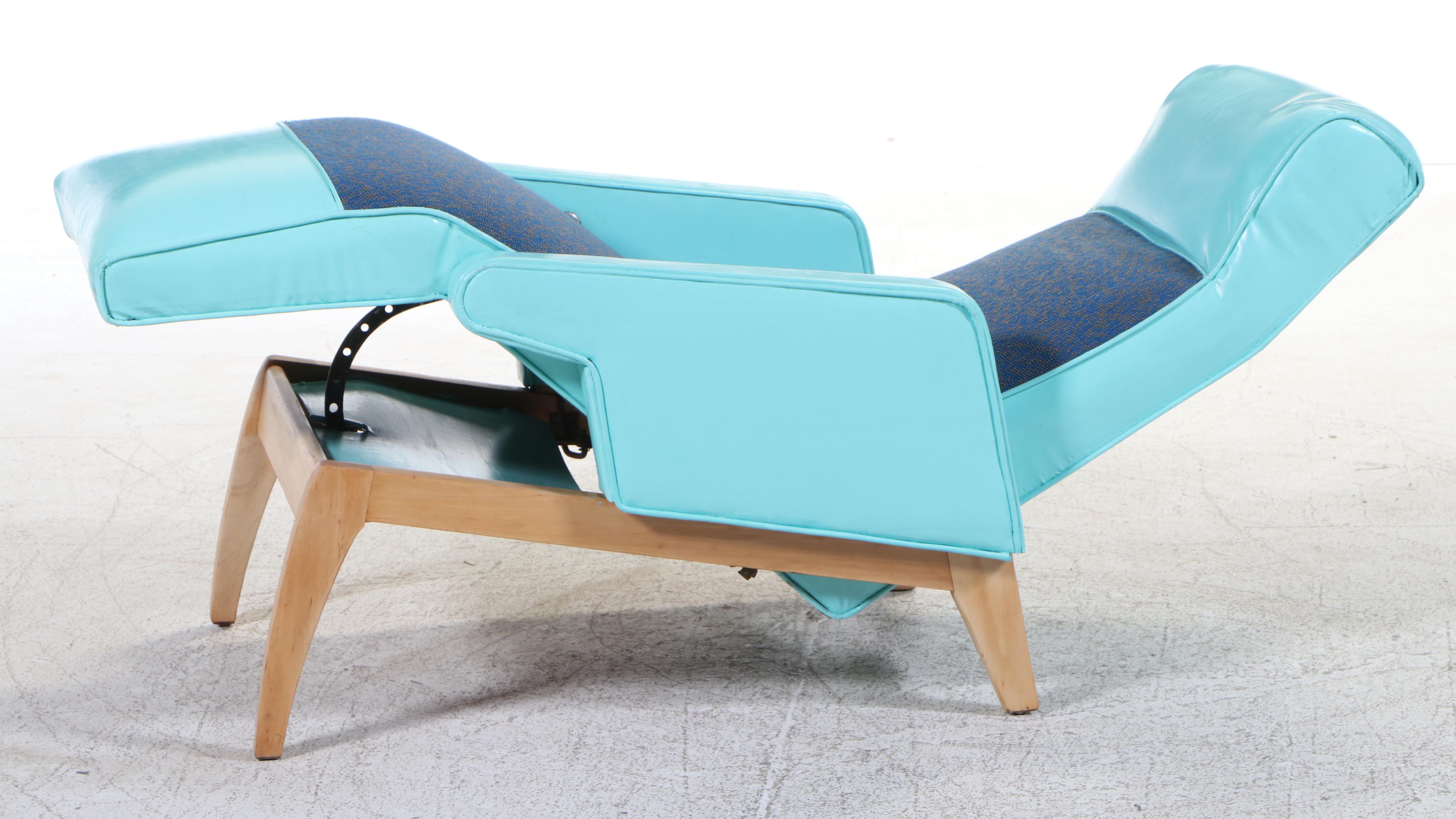 Restored Mid Century Modern Streit Slumber Chair, 1958