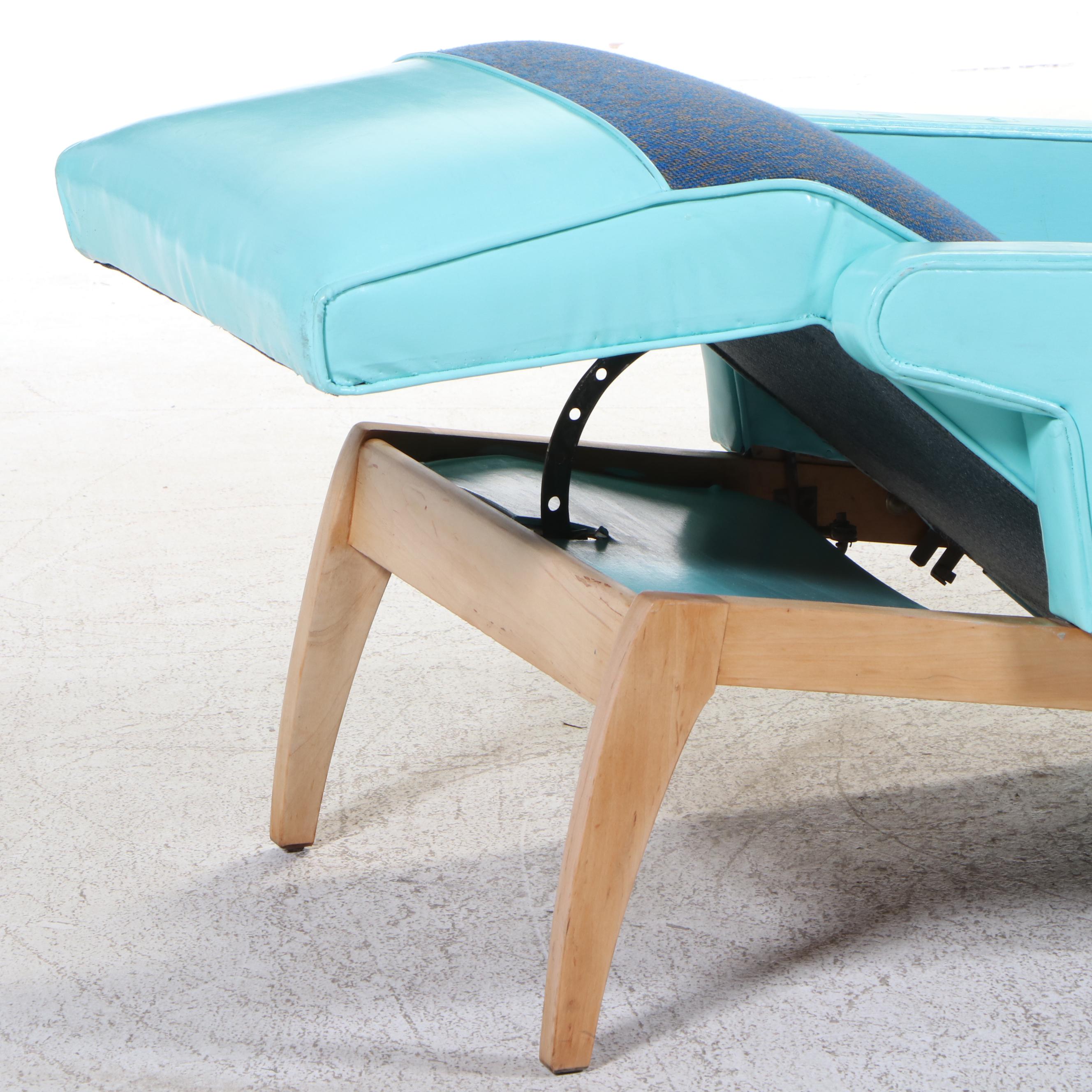 Restored Mid Century Modern Streit Slumber Chair, 1958