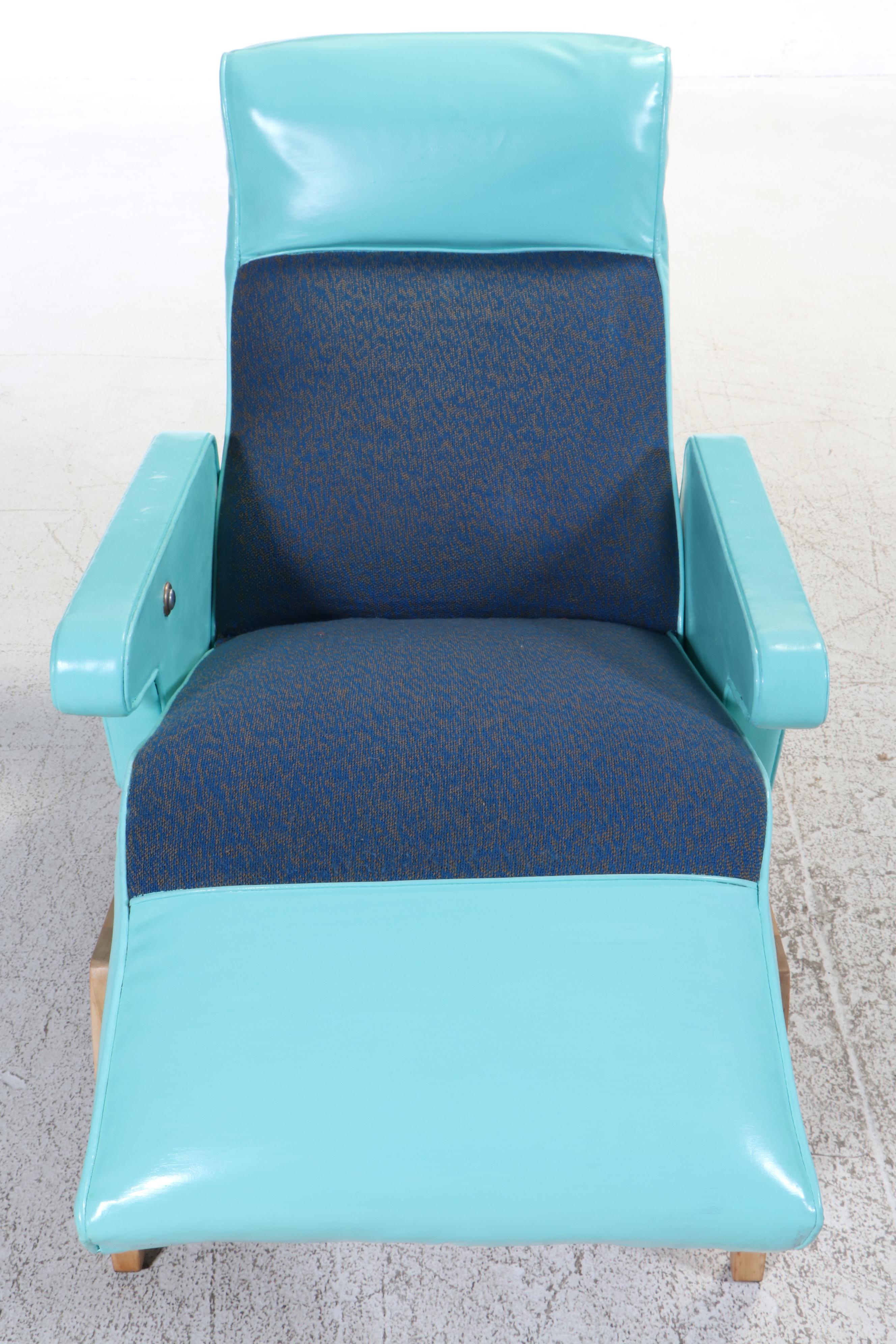 Restored Mid Century Modern Streit Slumber Chair, 1958
