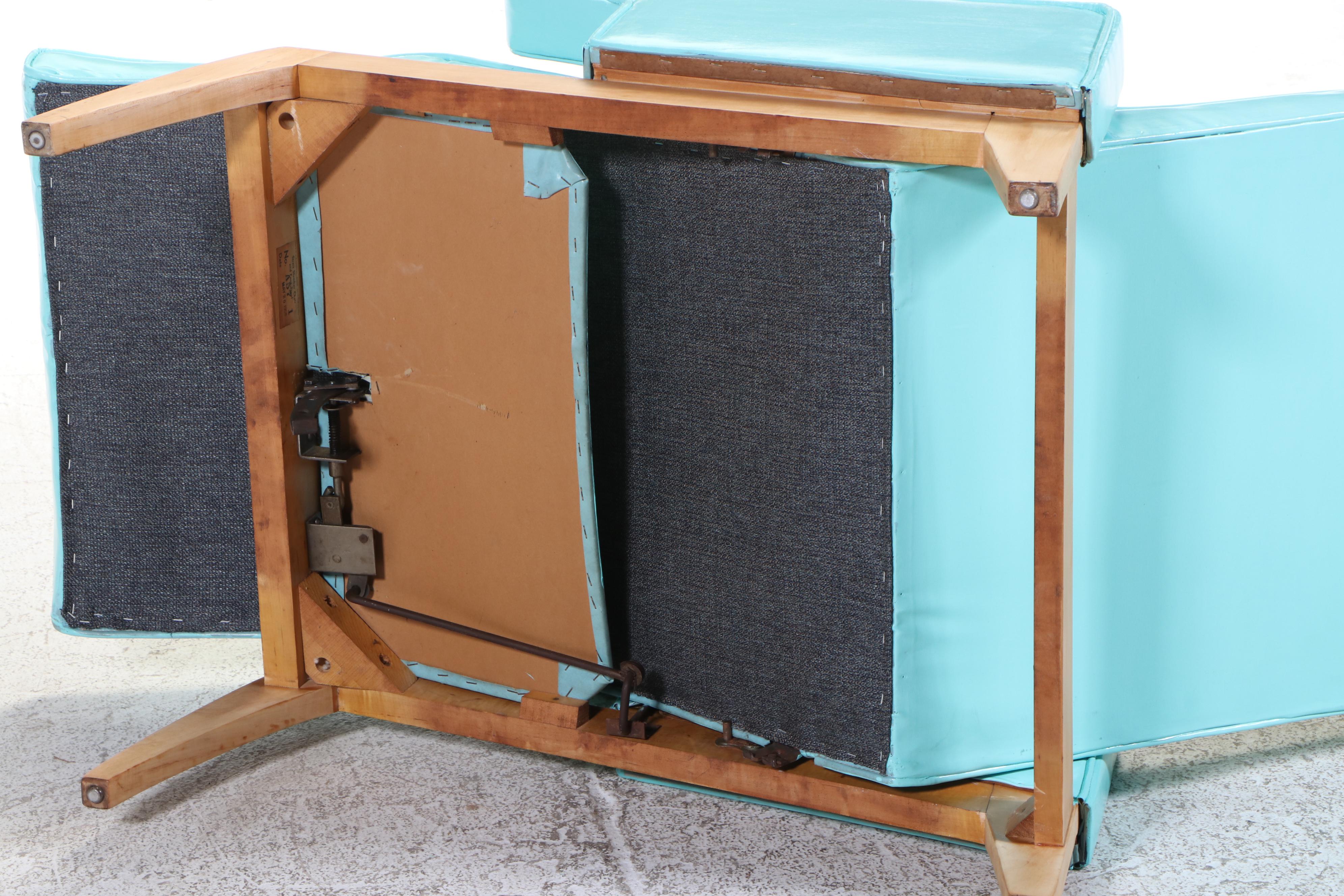 Restored Mid Century Modern Streit Slumber Chair, 1958