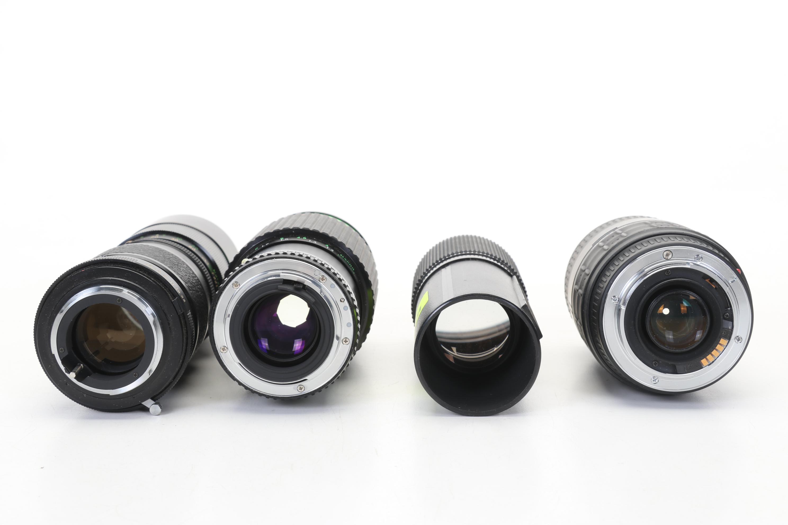 Variety of Camera Lenses, Late 20th Century