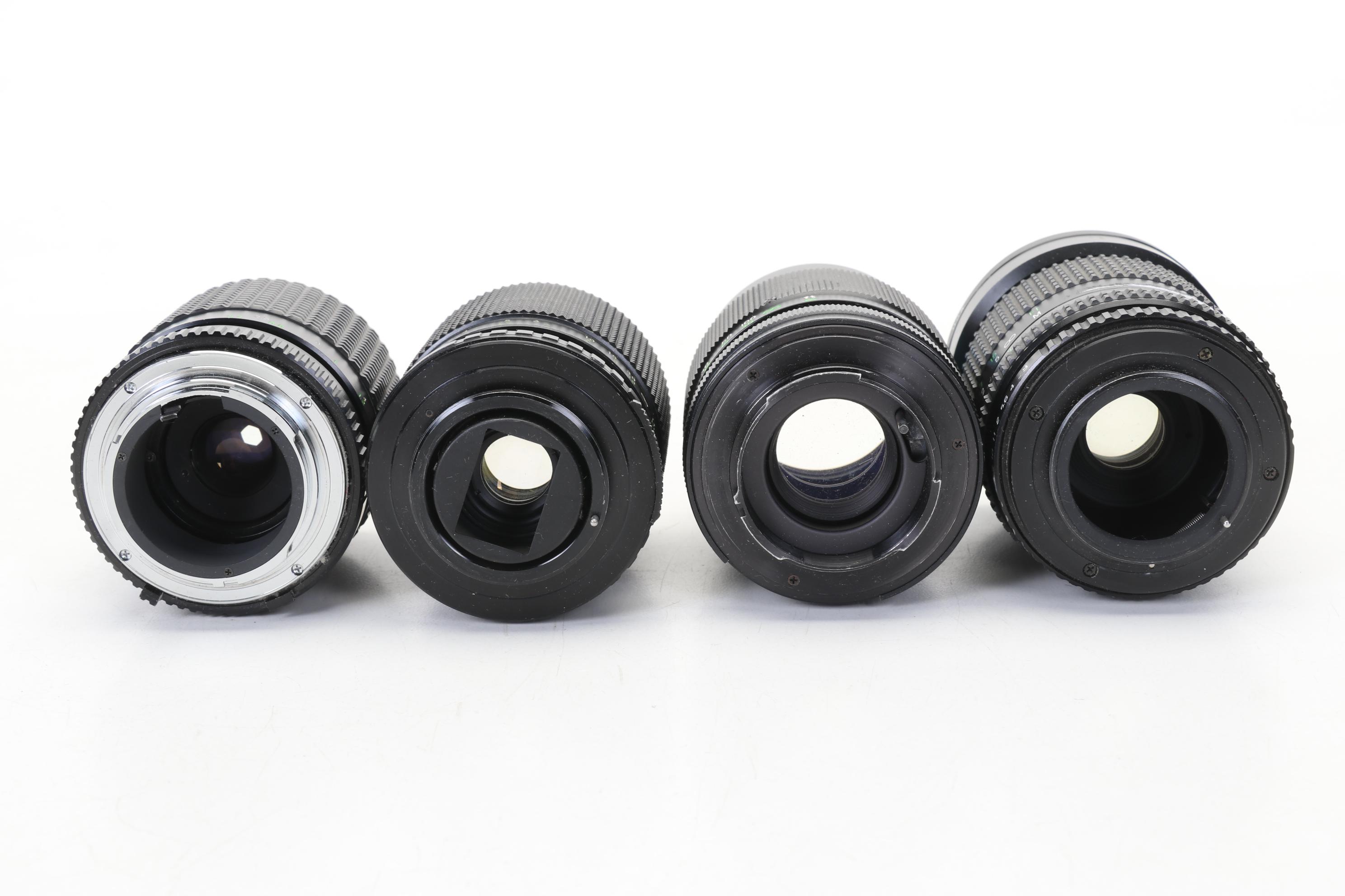 Variety of Camera Lenses, Late 20th Century