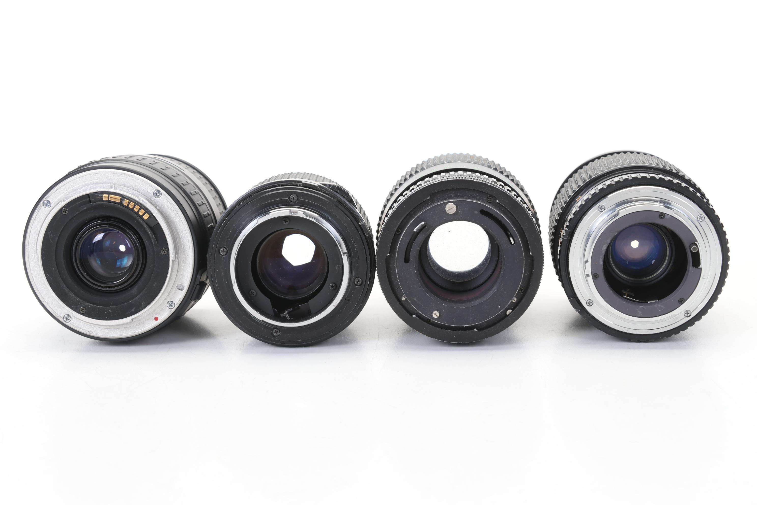 Variety of Camera Lenses, Late 20th Century