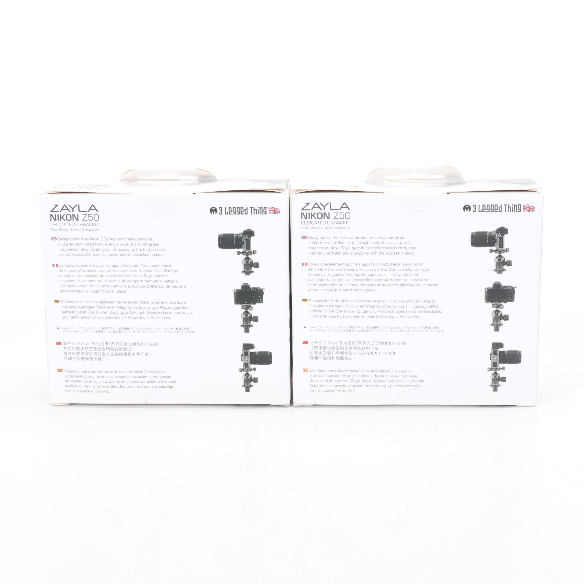 Nikon Accessories with Power Grips, L-Brackets and Battery Pack